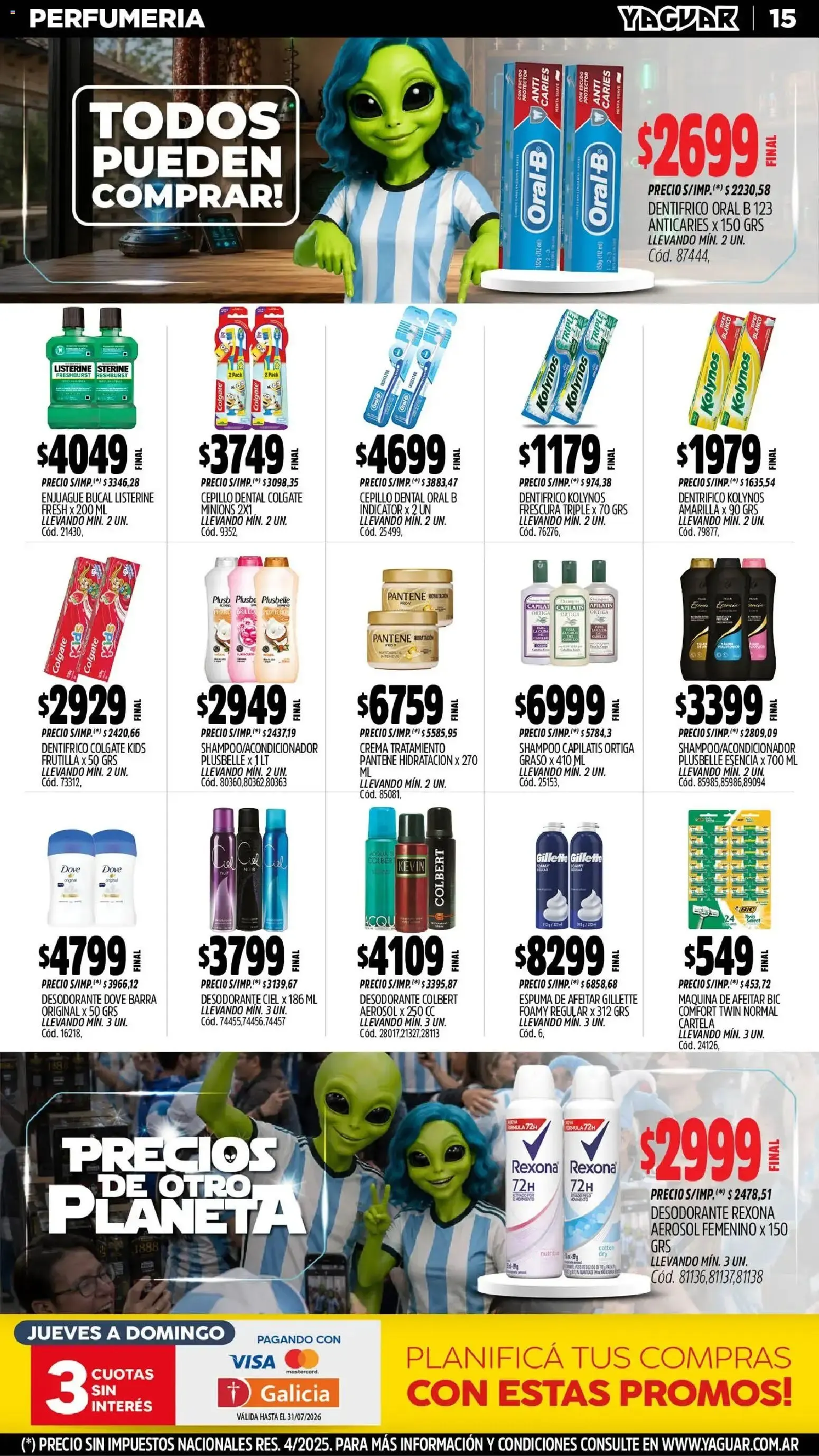 Ofertas de Yaguar - Oferta Semanal Santa Fé del 29/06/2026 - 04/07/2026 29 de junio al 5 de julio 2026 - Página 16 del catálogo