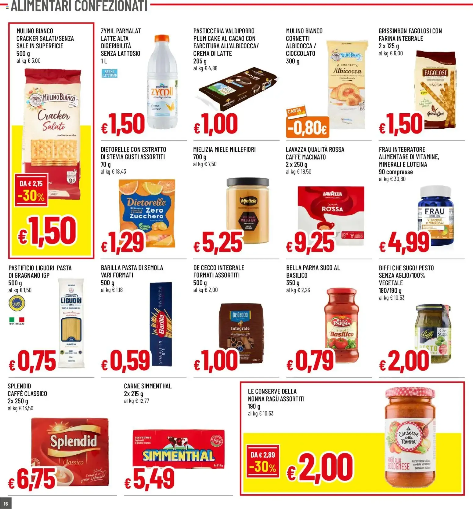 Nuovo Famila volantino dal 16/07/2026 > offerte anteprima 🛍️ da 16 luglio a 29 luglio di 2026 - Pagina del volantino 16