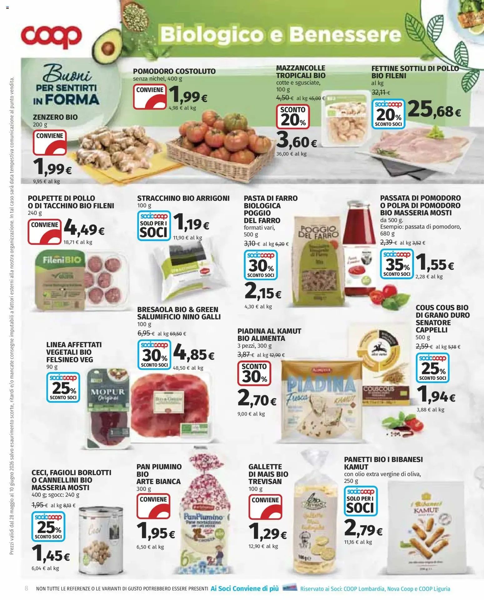 Volantino COOP Anteprima dal 28/05/2026 > NUOVO Promozioni da 28 maggio a 10 giugno di 2026 - Pagina del volantino 8