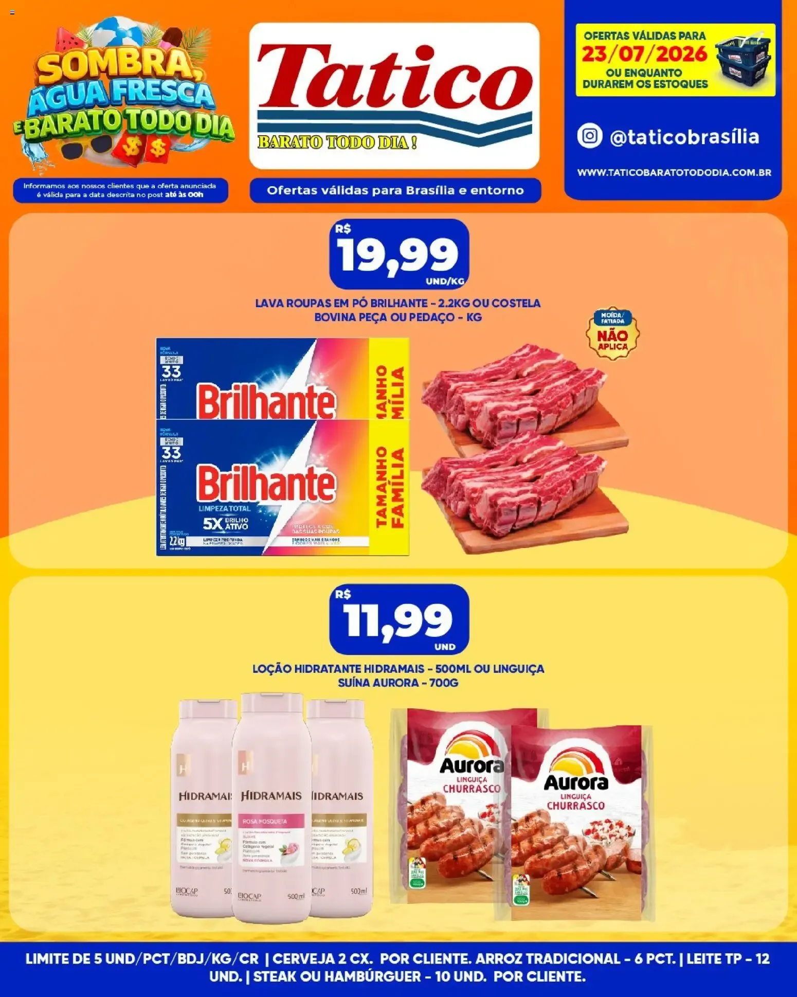 Encarte de Tatico ofertas do Dia de 23/07/2026 | Promoções Online 23 de julho até 23 de julho 2026 - Pagina 10