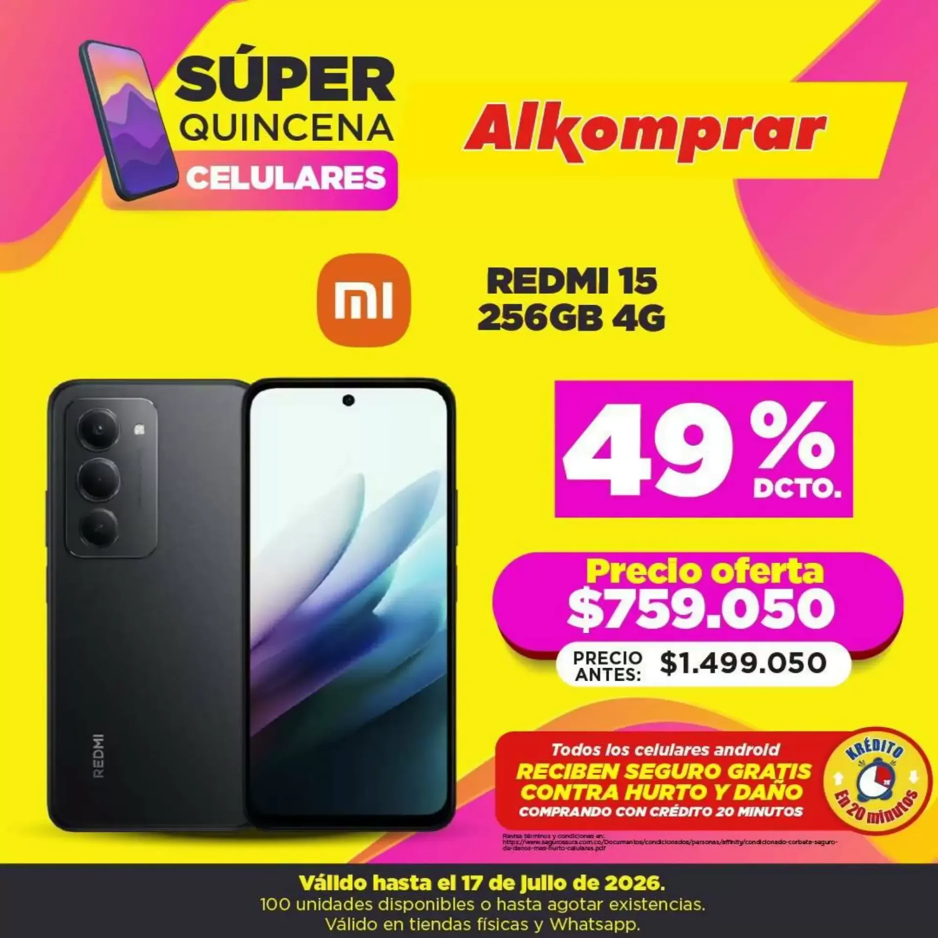 Catalogo de Súper Quincena Celulares 15 de julio al 17 de julio 2026 - Pag 2