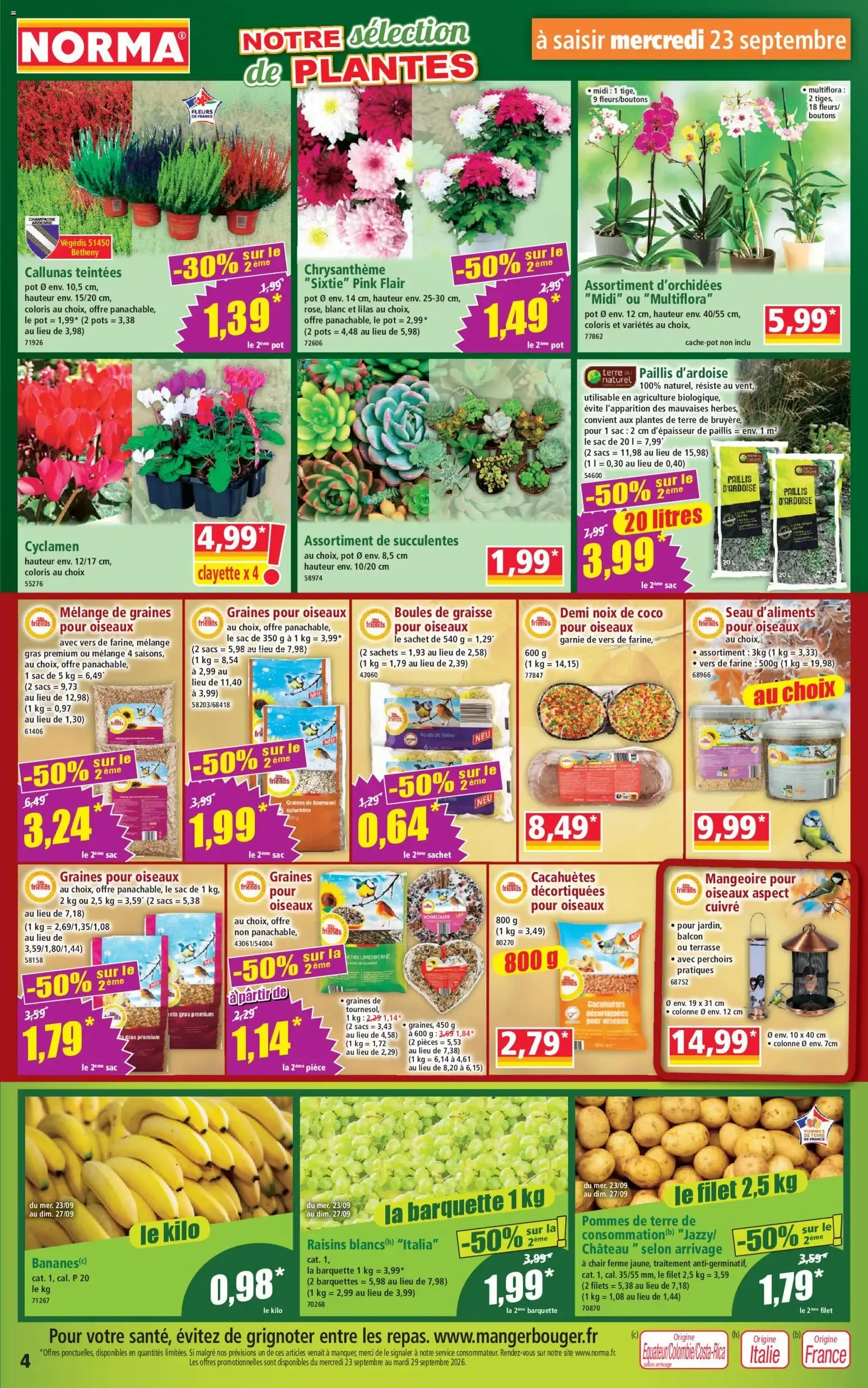 Norma - Votre Discounter Régional du 23 septembre au 29 septembre 2026 - Catalogue page 4