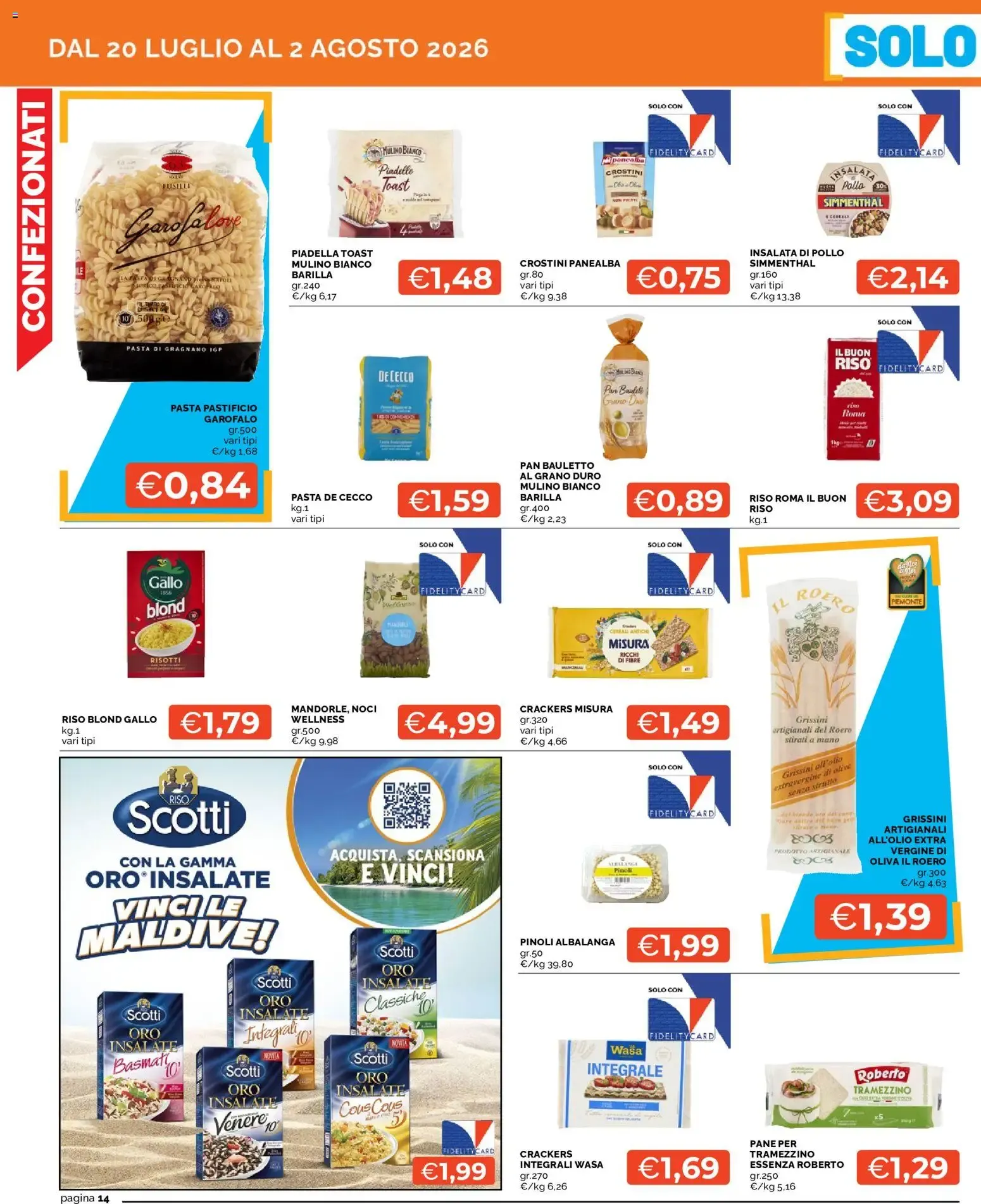 Mercatò volantino dal 20/07/2026 - online Offerte da 20 luglio a 2 agosto di 2026 - Pagina del volantino 14