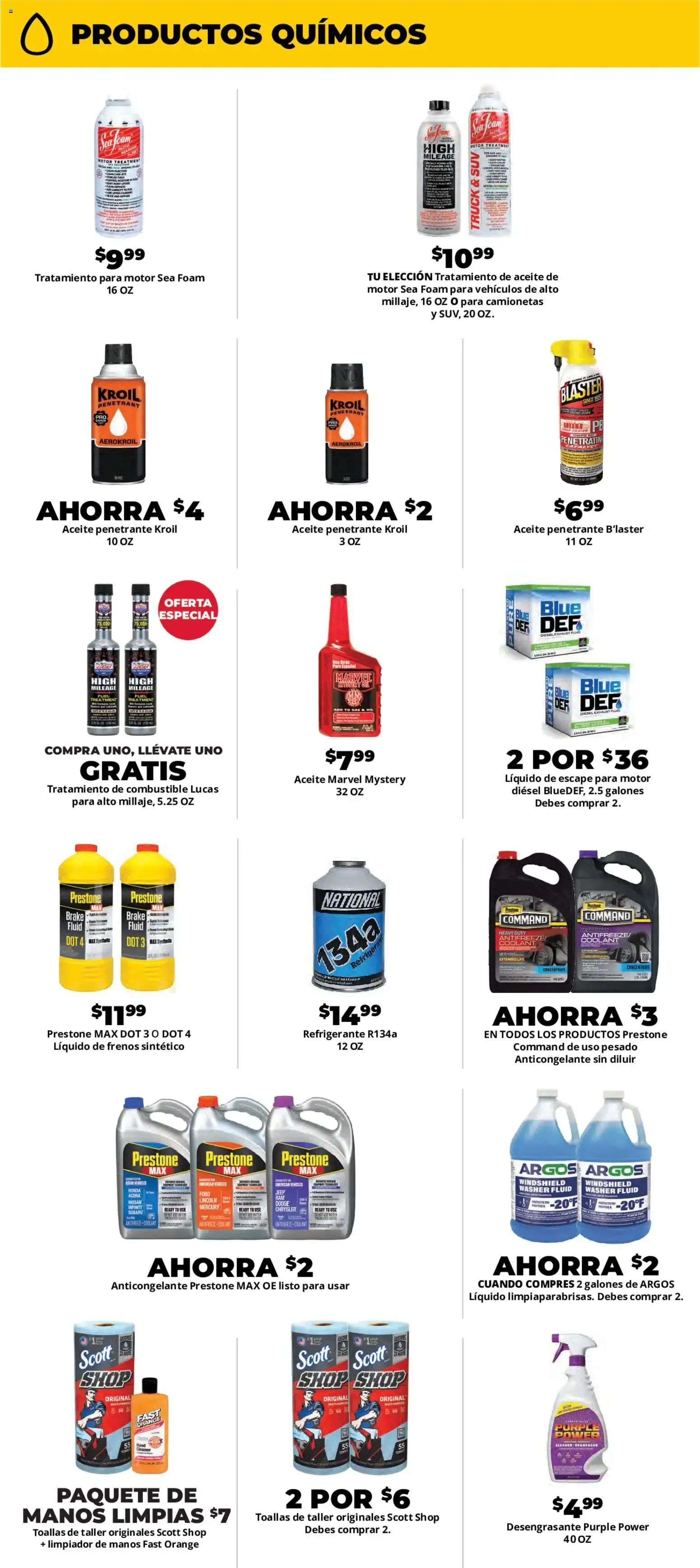 Weekly promotion Advance Auto Parts Weekly Ad from 08/16/2026 - Flyer spanning from August 16 to September 12 2026 - Page 3 for Catalogue 365