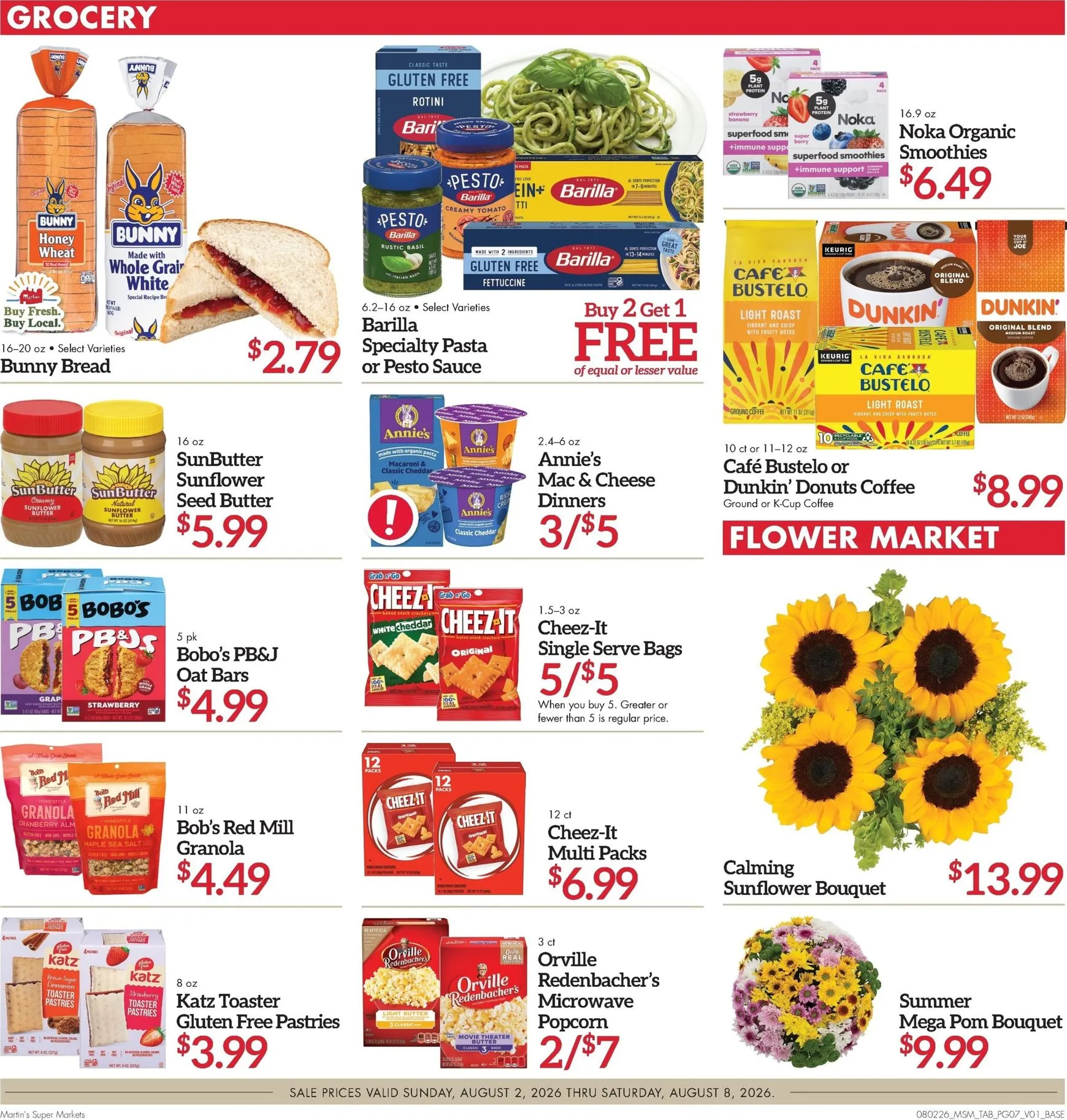 Weekly ad Current Martin's Super Markets leaflet valid from Sunday 08/02/2026 to Saturday 08/08/2026 from August 2 to August 8 2026 - Page 7