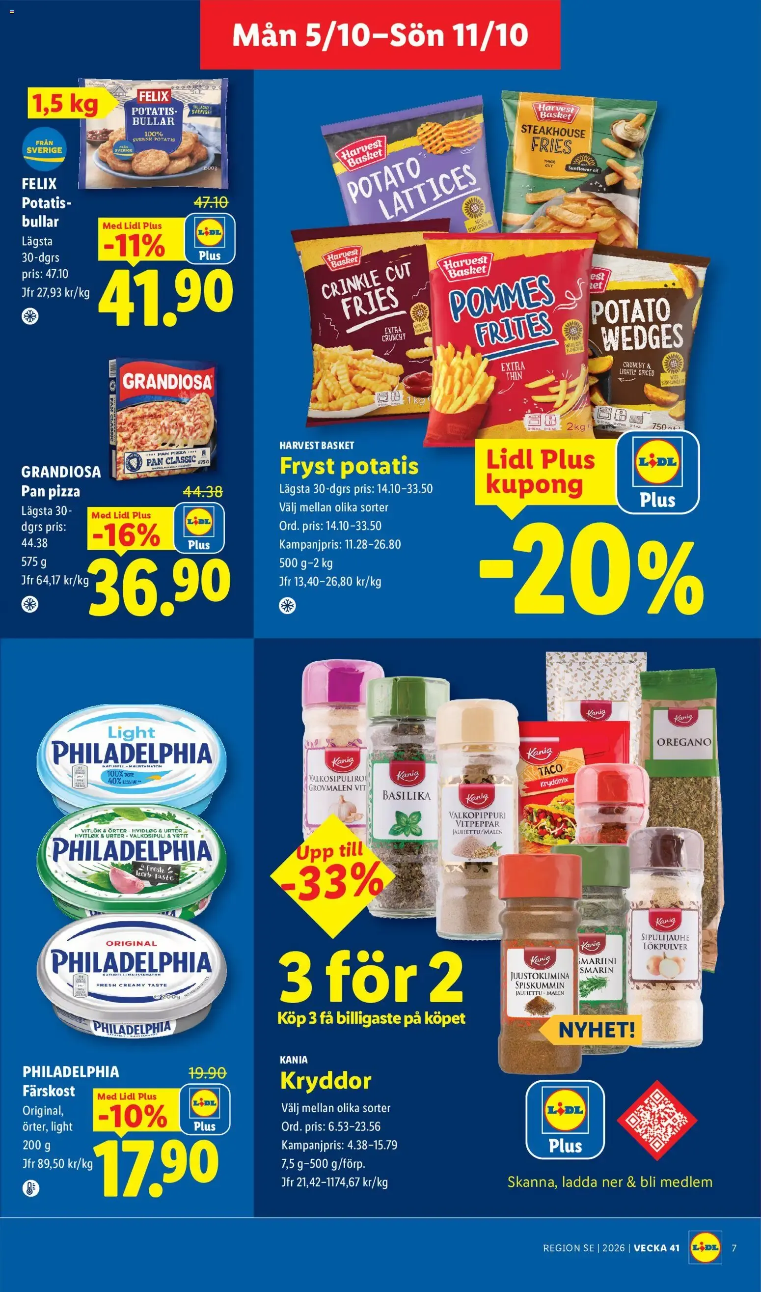 Lidl erbjudanden från 05/10/2026 - 11/10/2026 > Reklamblad nuvarande rabatter från 5 oktober till 11 oktober 2026 - Reklamblad sidor 8