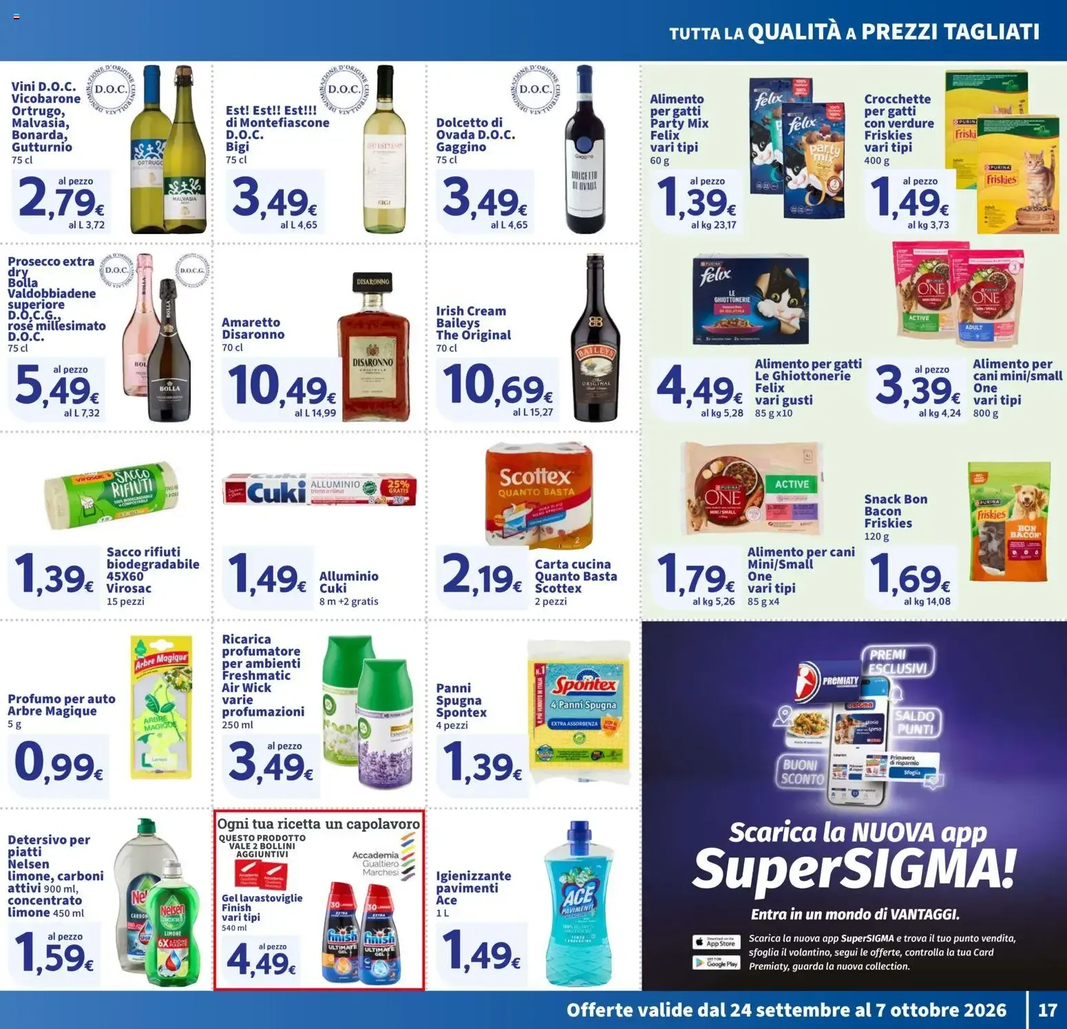 Nuovo SIGMA volantino Superstore dal 24/09/2026 > offerte anteprima 🛍️ da 24 settembre a 7 ottobre di 2026 - Pagina del volantino 17