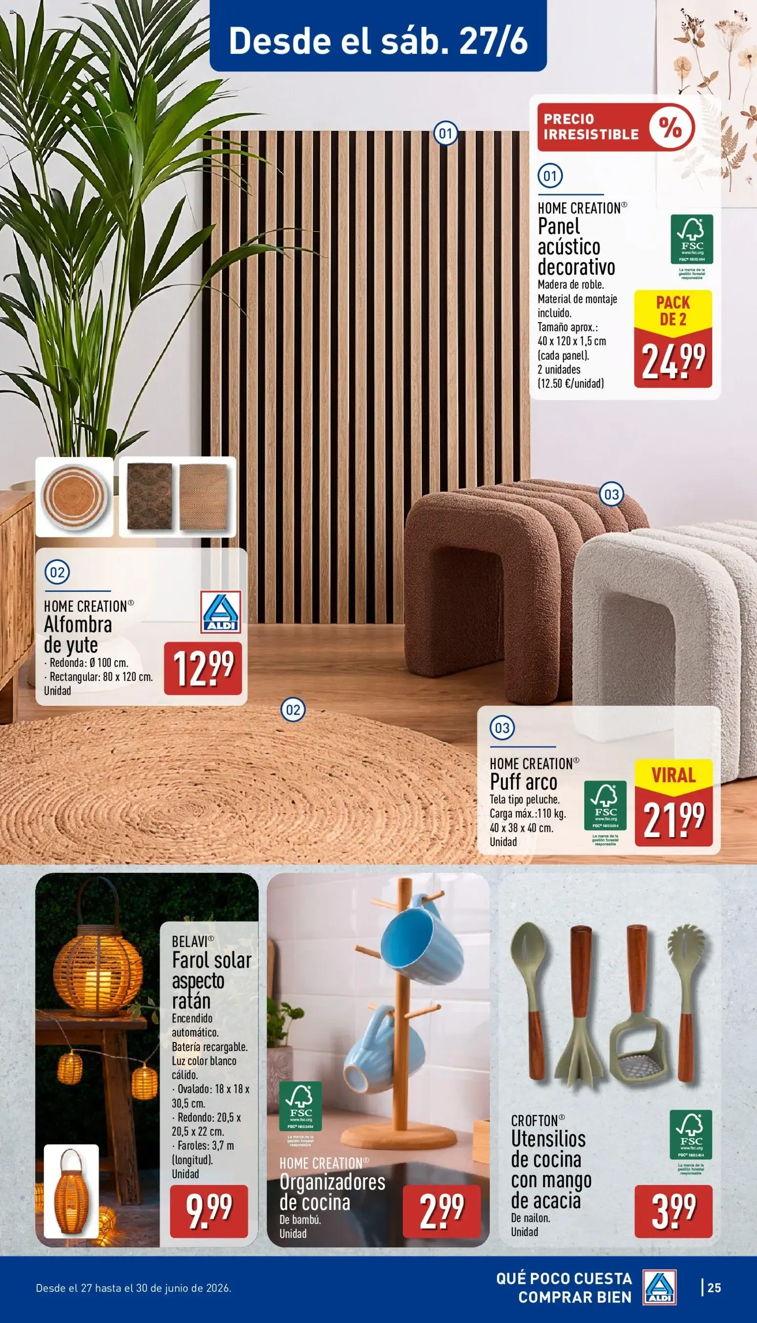 Catálogo de Aldi: Un Baño de Sabor al Mejor Precio 22 de junio al 28 de junio 2026 - Página 25