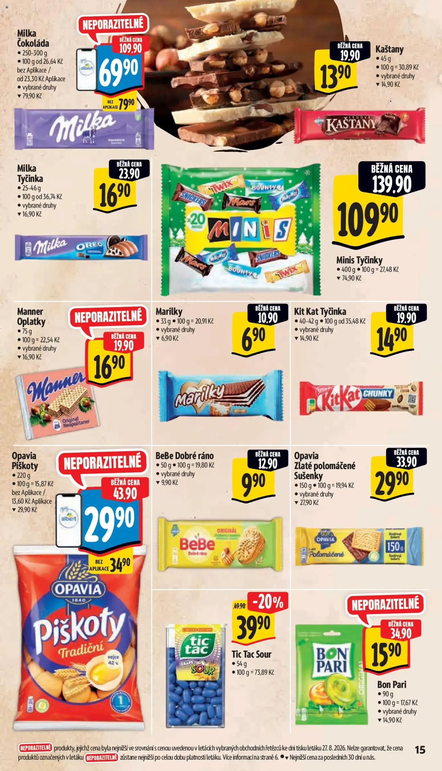 Albert leták - Supermarket od 02.09.2026 - Akční leták - 2. září 8. září 2026 - Page 23
