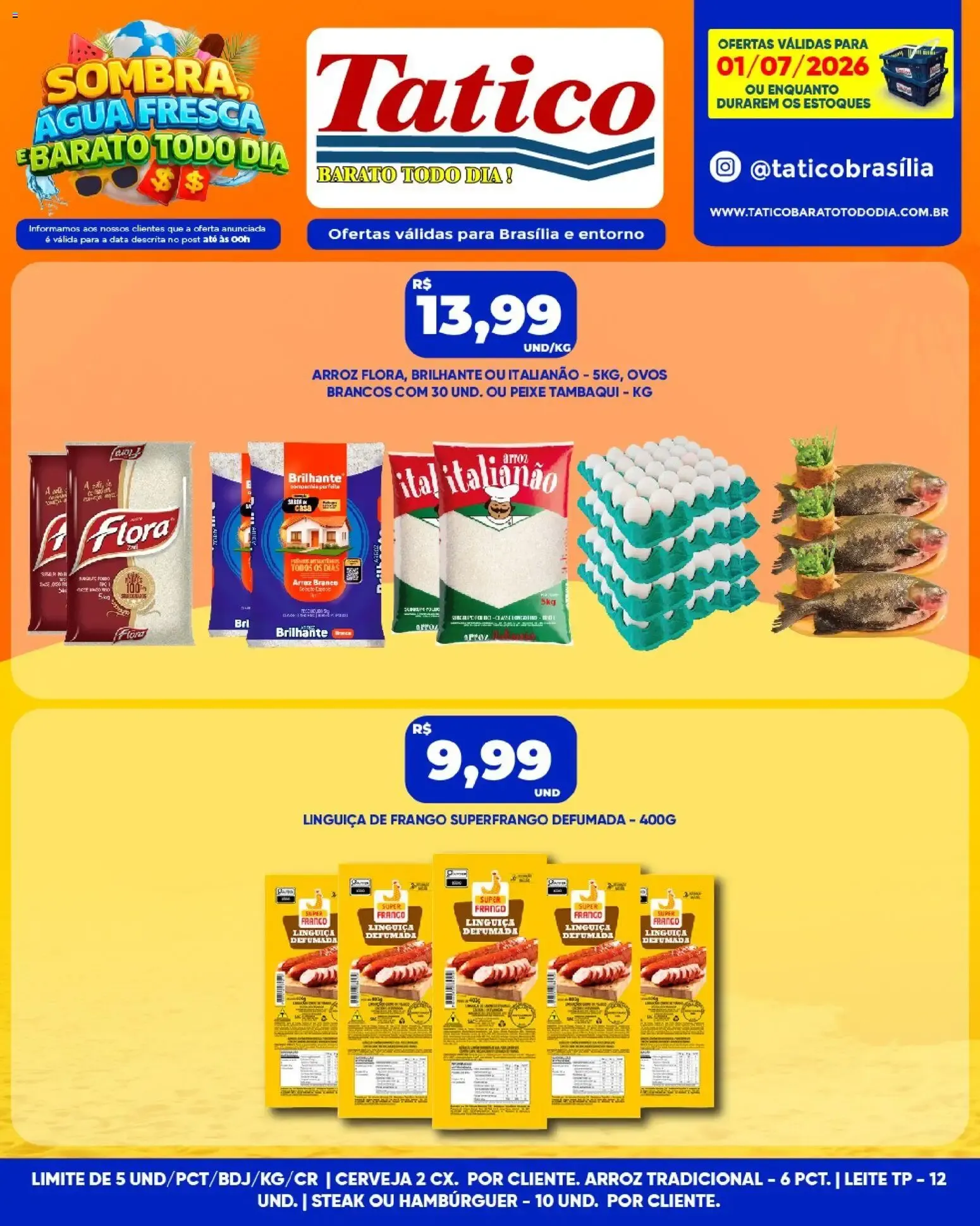 Encarte de Tatico ofertas do Dia de 01/07/2026 | Promoções Online 1 de julho até 1 de julho 2026 - Pagina 7
