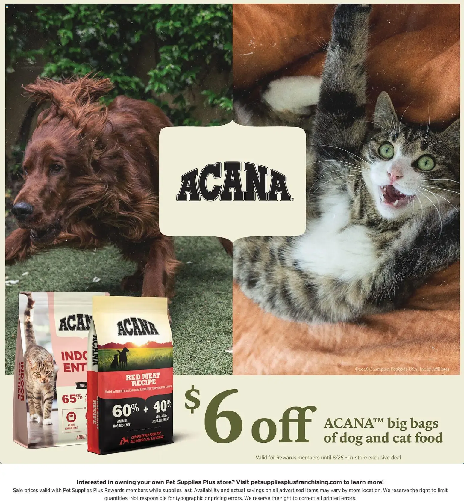 Weekly ad Pet Supplies Plus Weekly Ad from 07/30/2026 - Flyer from July 30 to August 26 2026 - Page 6