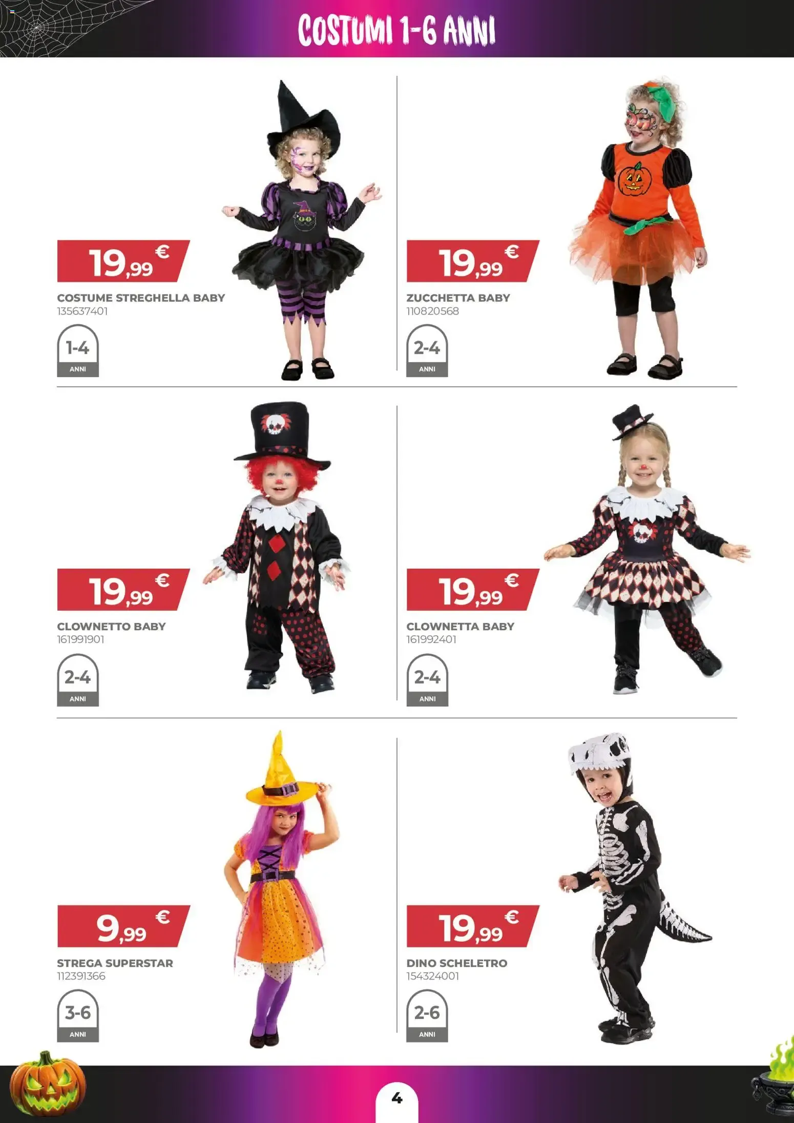 Toys Center Halloween *A prova di Demone* da 1 ottobre a 1 novembre di 2026 - Pagina del volantino 4