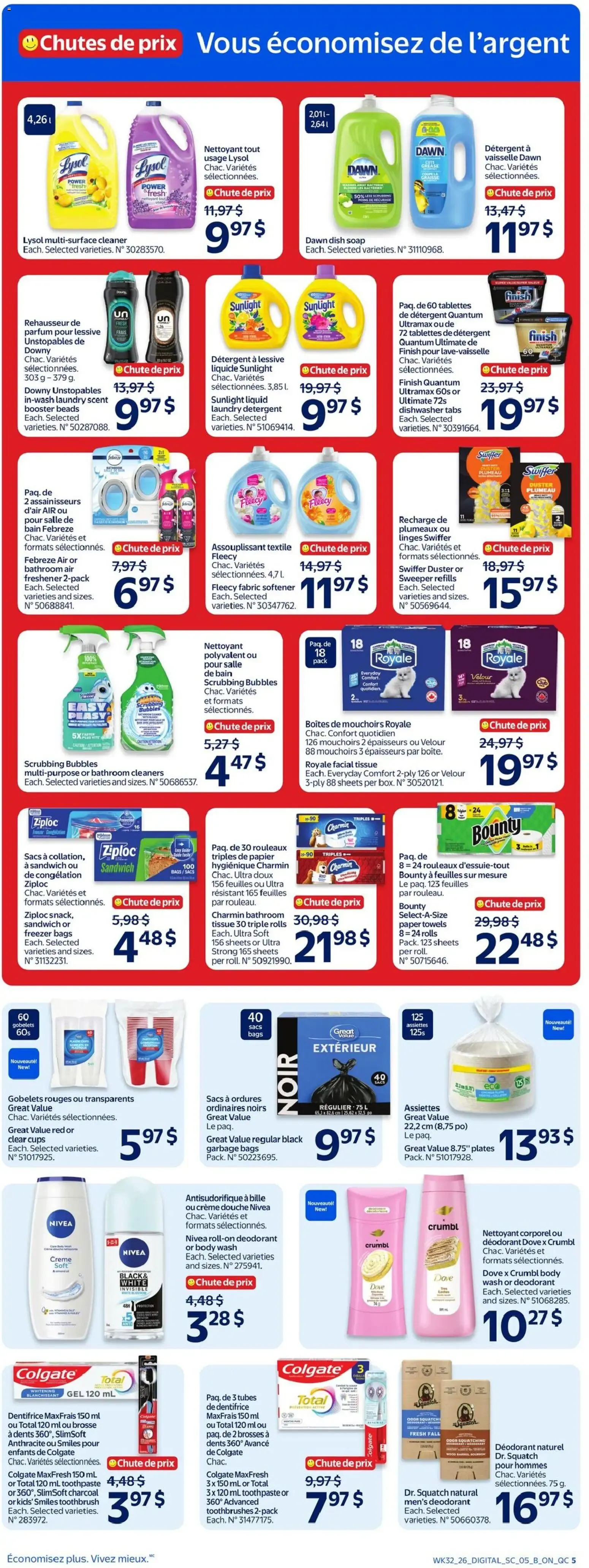 Walmart circulaire from Sep 3, 2026 > weekly specials & deals from September 3 to September 9 2026 - flyer page 9