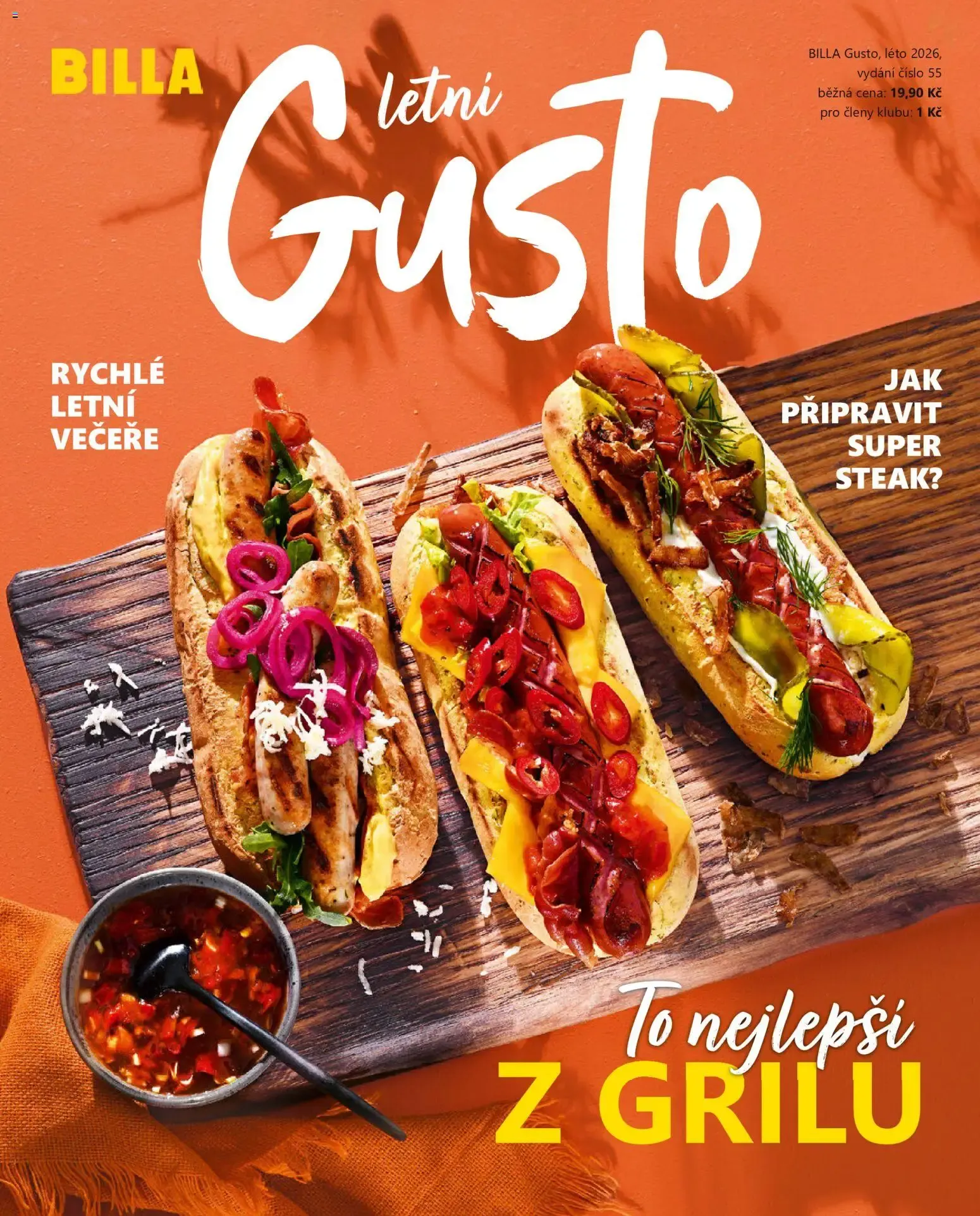 BILLA letní Gusto - 1. června 31. srpna 2026 - Page 1