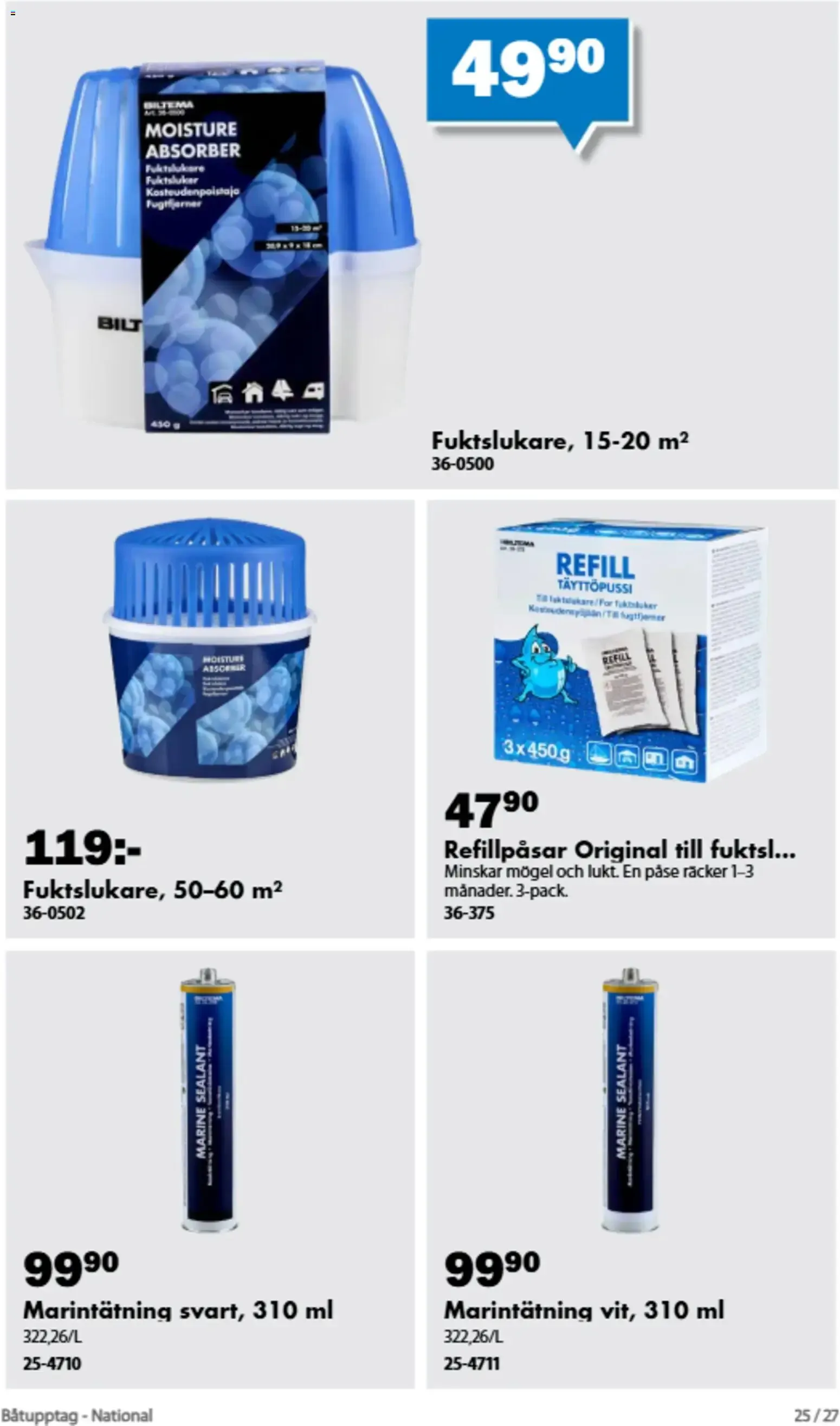 Biltema erbjudanden Båtupptag från 01/09/2026 - 30/09/2026 > Reklamblad nuvarande rabatter från 1 september till 30 september 2026 - Reklamblad sidor 6
