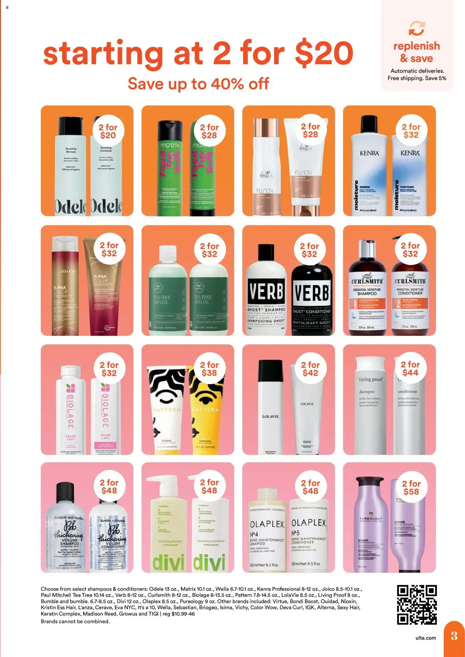 Weekly ad Ulta Beauty Weekly Ad from 08/02/2026 - Flyer from August 2 to August 22 2026 - Page 3