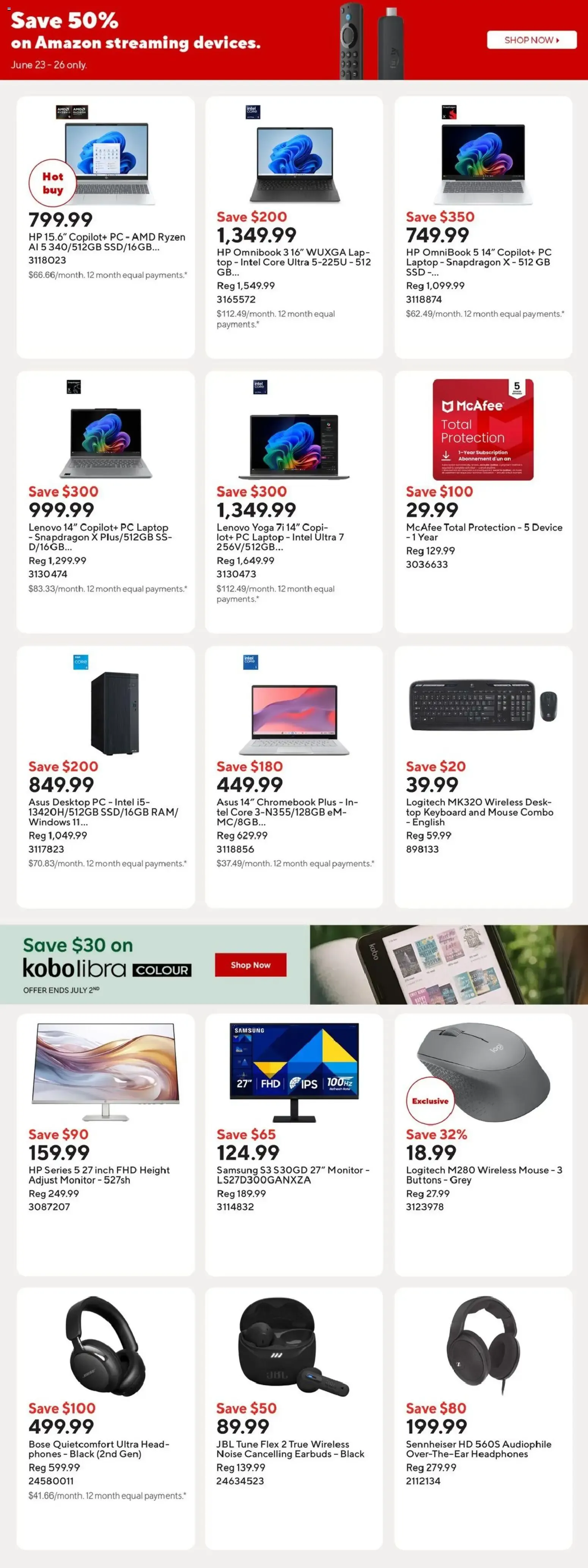 Staples Easy Deal Days from June 19 to June 26 2026 - flyer page 6