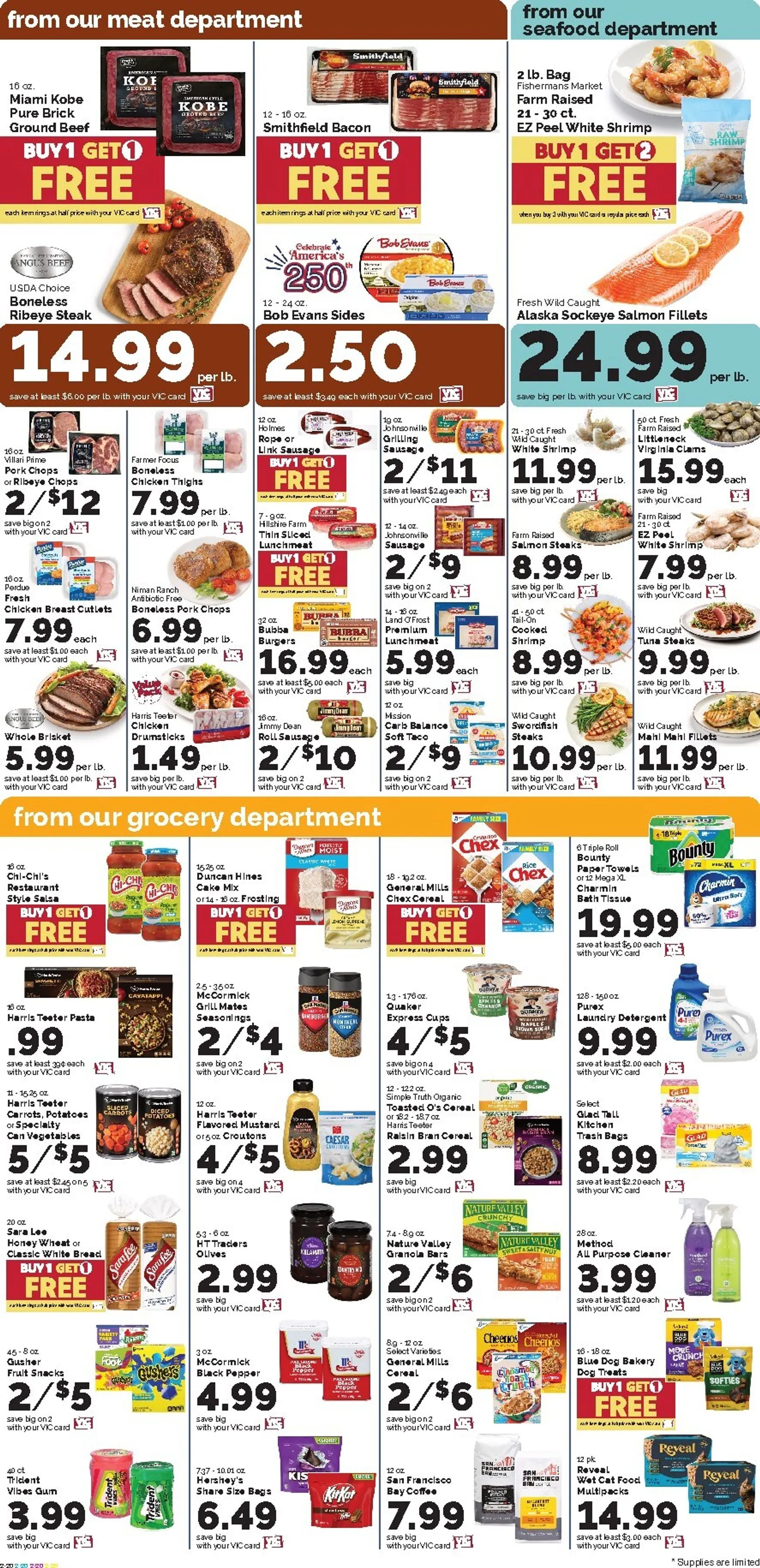 Weekly ad Current Harris Teeter leaflet valid from Wednesday 07/01/2026 to Tuesday 07/07/2026 from July 1 to July 7 2026 - Page 6