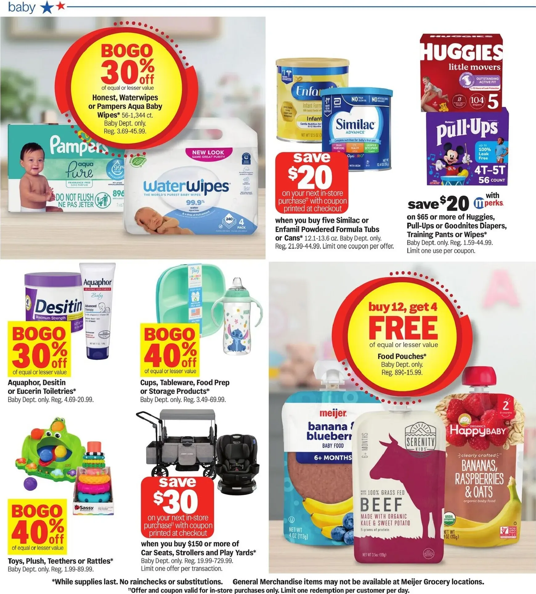 Weekly ad Current Meijer leaflet valid from Wednesday 08/12/2026 to Tuesday 08/18/2026 from August 12 to August 18 2026 - Page 33