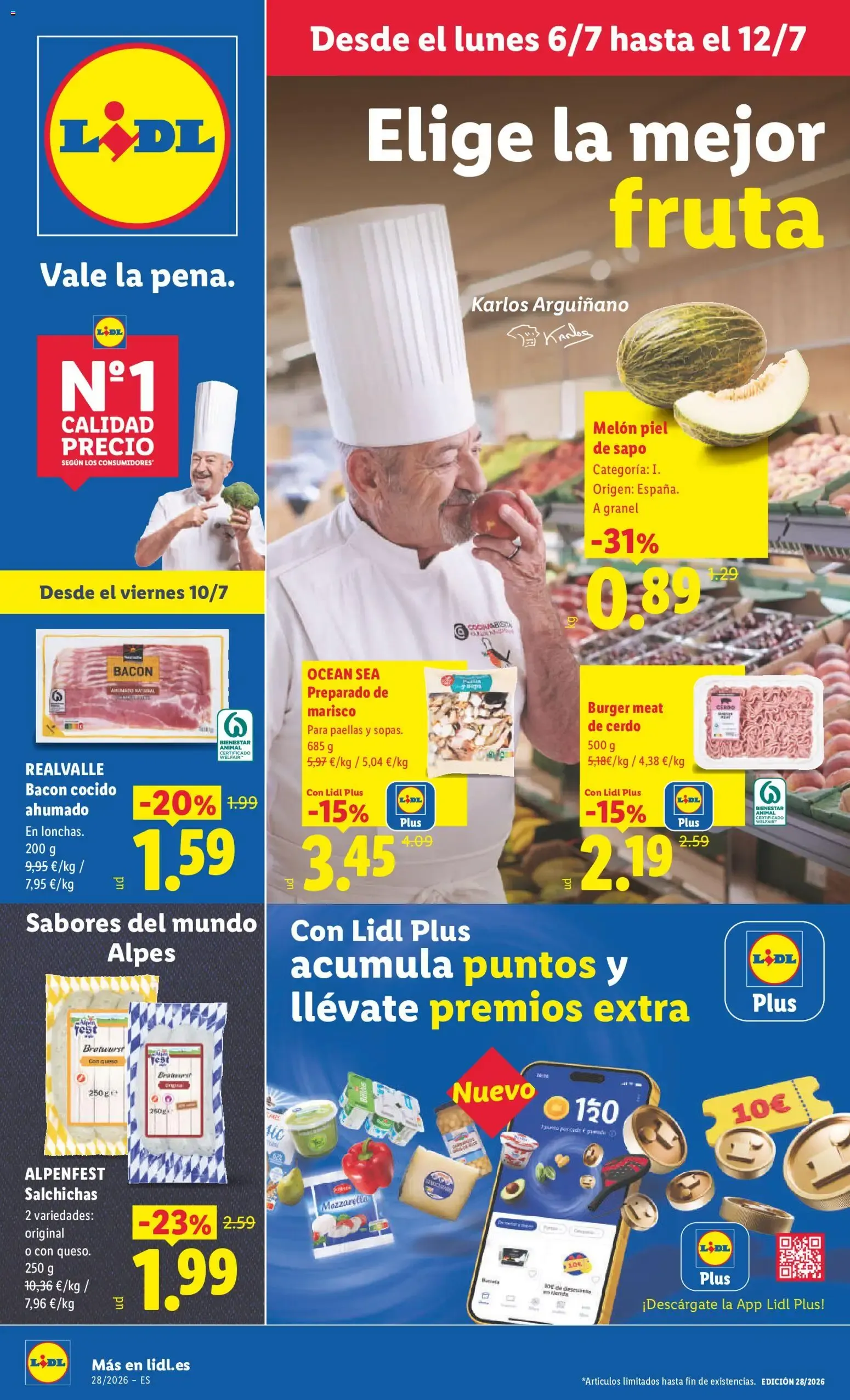Catálogo de Lidl Plus: acumula puntos y llévate premios extra 6 de julio al 12 de julio 2026 - Página 5