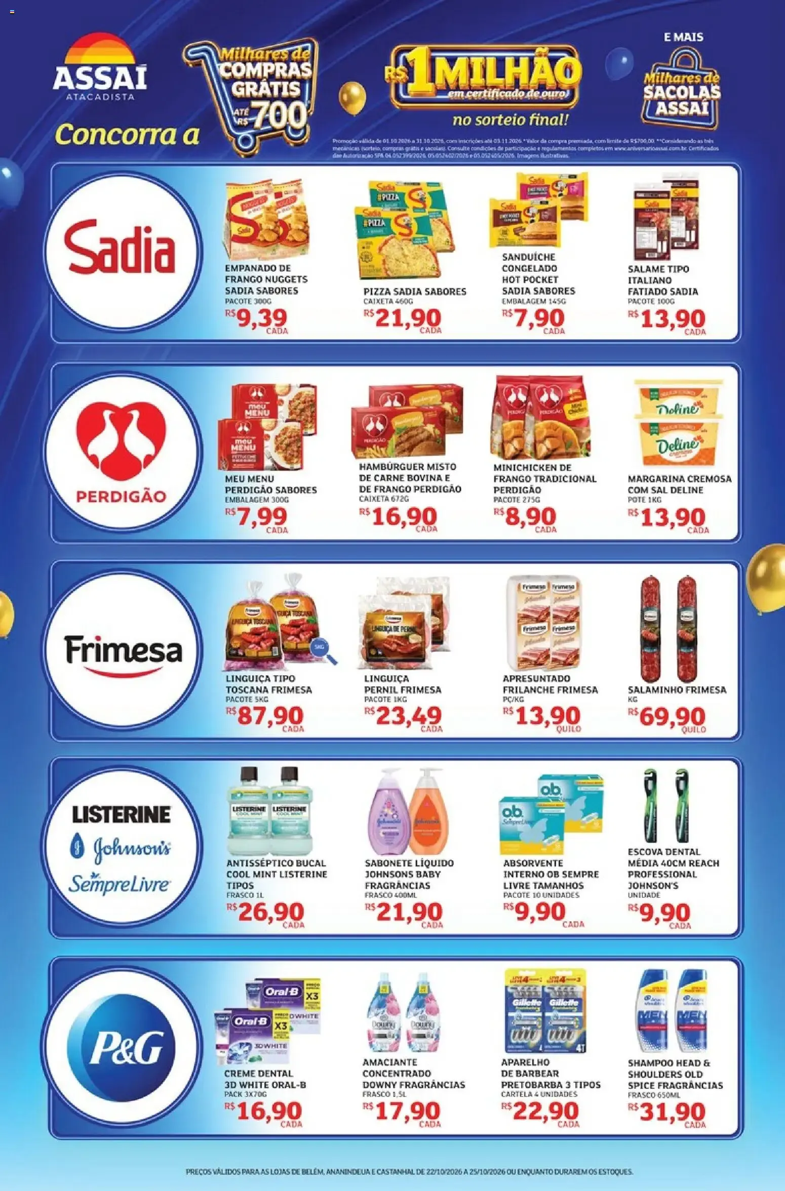 Encarte de Assaí Atacadista ofertas - PA de 22/10/2026 | Promoções Online 22 de outubro até 25 de outubro 2026 - Pagina 2