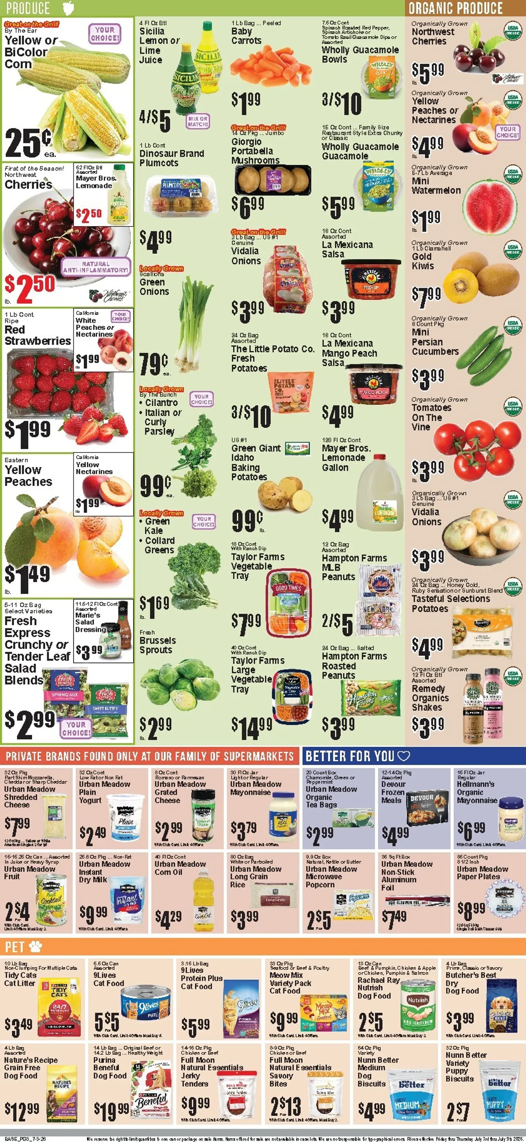 Weekly ad Current Food Universe leaflet valid from Friday 07/03/2026 to Thursday 07/09/2026 from July 3 to July 9 2026 - Page 4