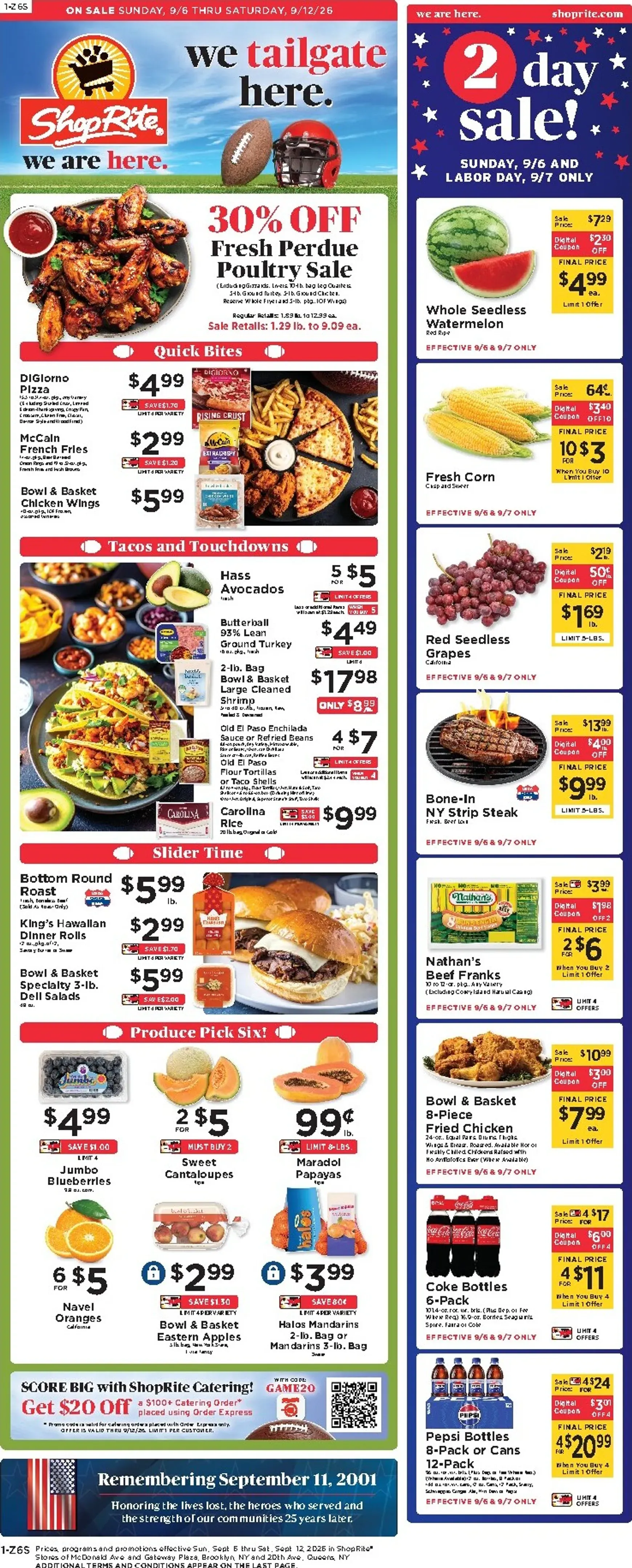 Weekly ad ShopRite flyer for next week from Sunday 09/06/2026 to Saturday 09/12/2026 from September 6 to September 12 2026 - Page 2