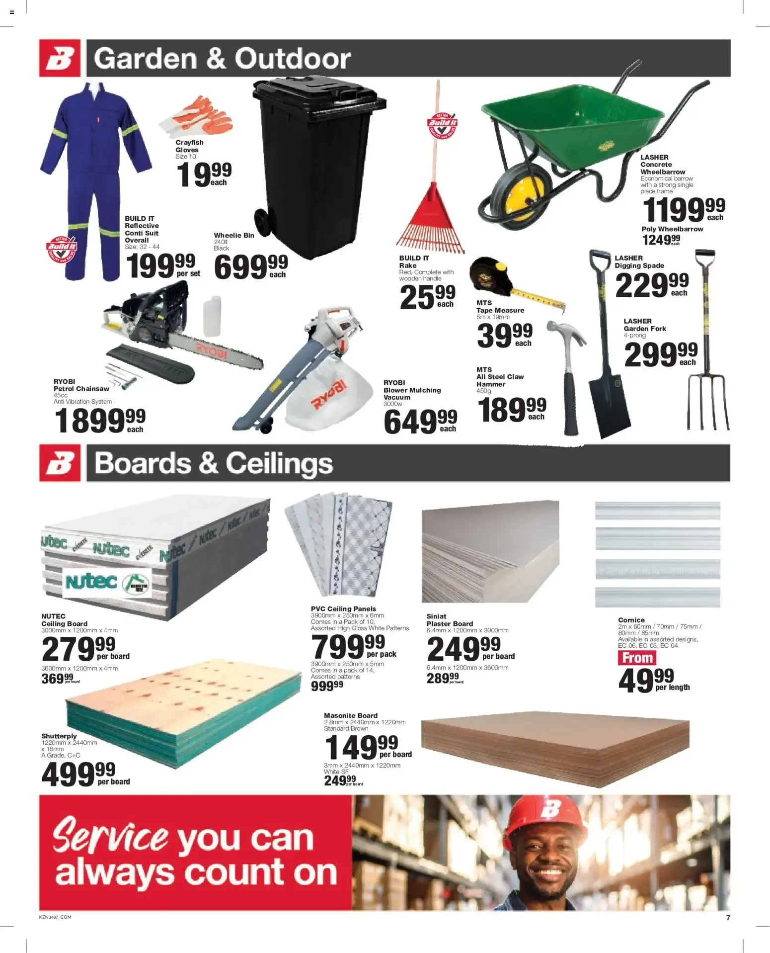 Build It Kwazulu-Natal - Specials (24/06/2026 - 04/07/2026) Online from 24 June to 4 July 2026 - Catalogue Page 7