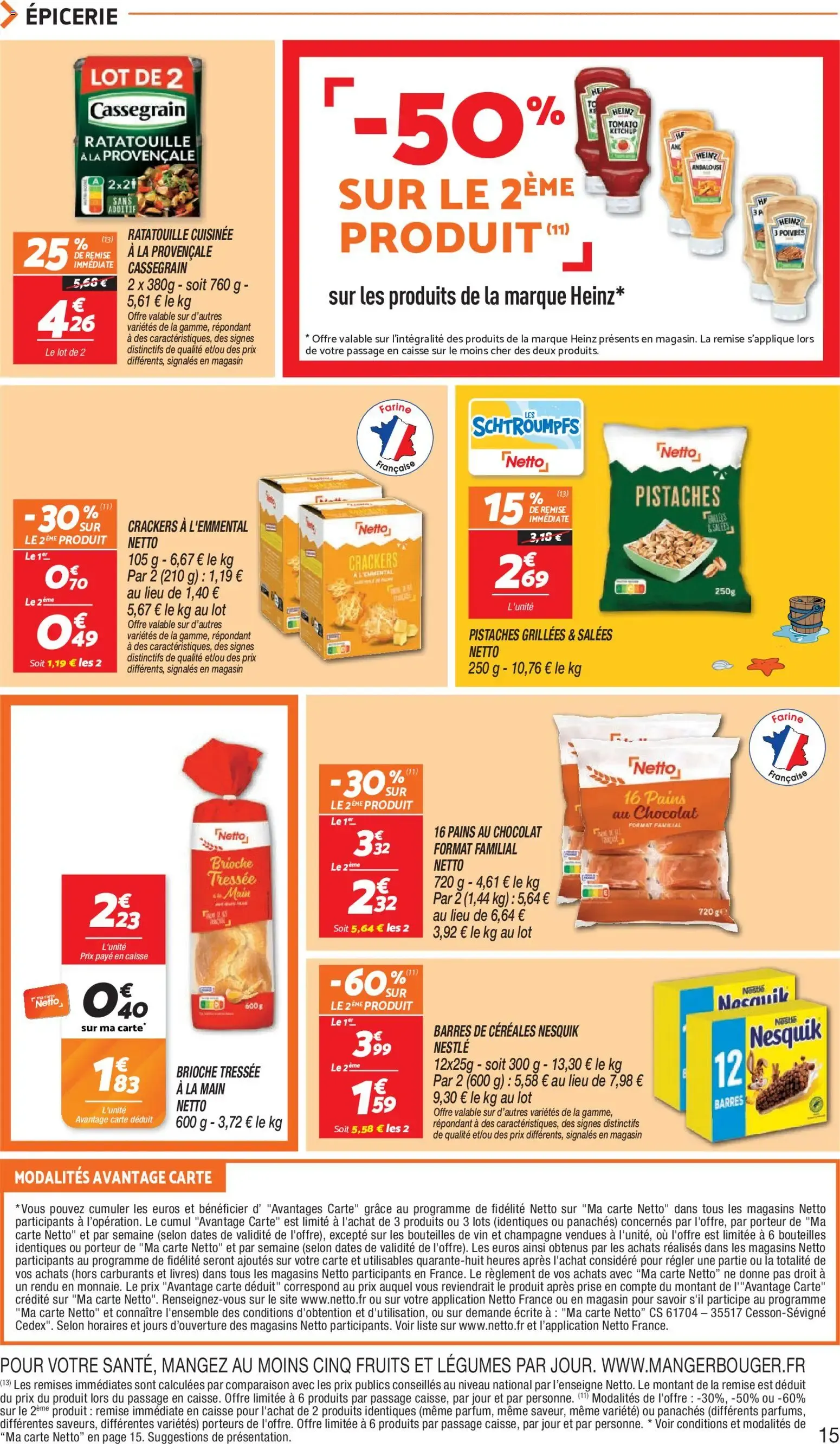 Netto Rendez-vous prix bas à partir du 07/07/2026 - promo en ligne du 7 juillet au 20 juillet 2026 - Catalogue page 15