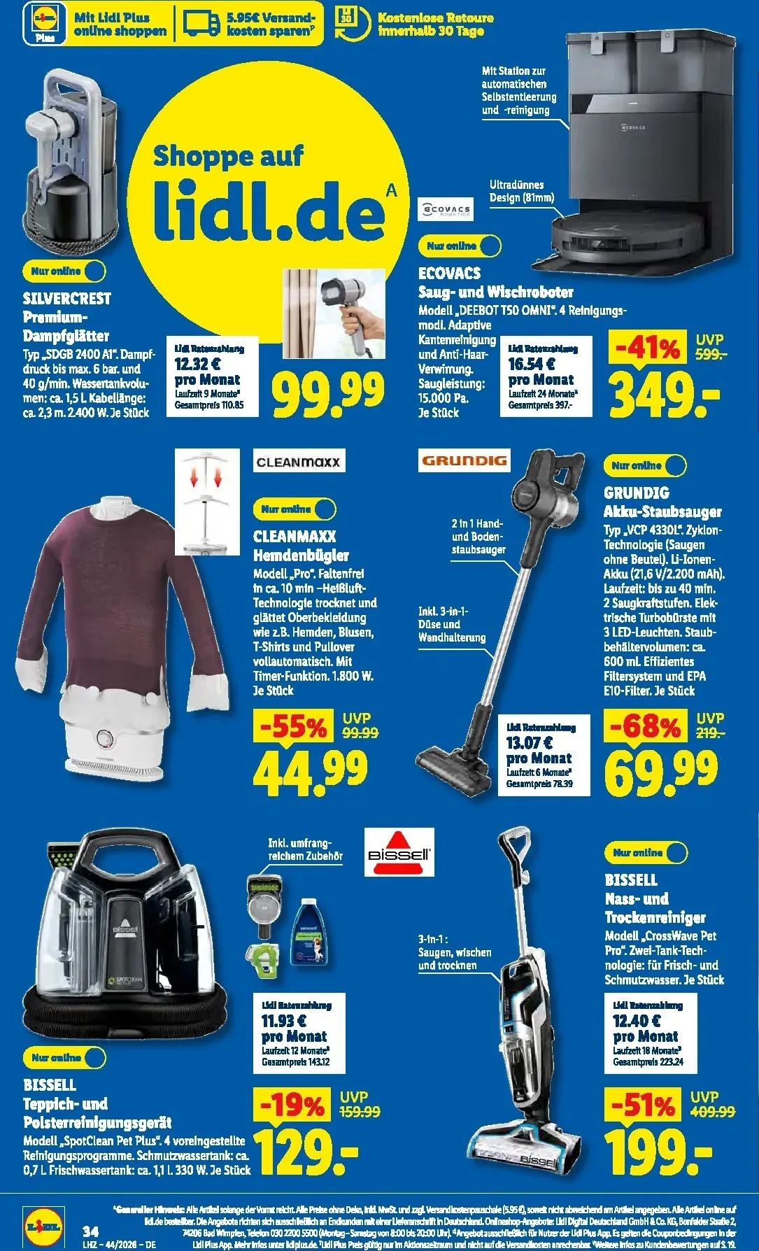 Lidl Prospekt nächste Woche – von Montag 26.10.2026 bis Samstag 31.10.2026 von 26. Oktober bis 31. Oktober 2026 - Prospekt seite 57