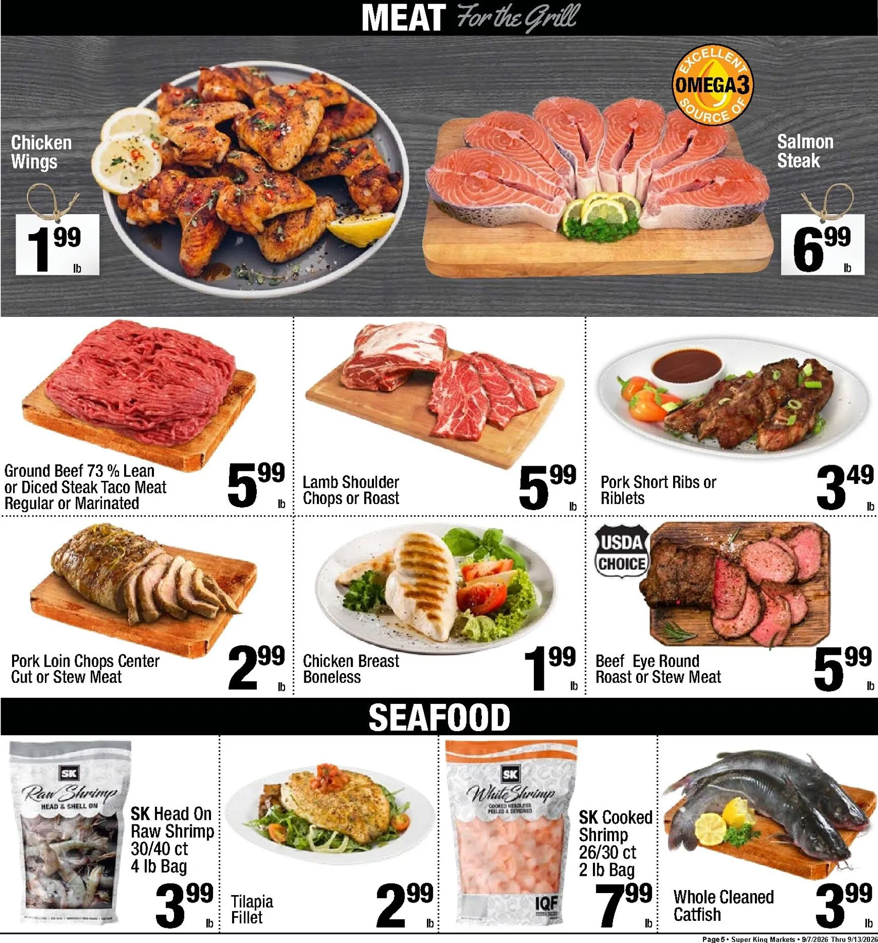 Weekly ad Current Super King leaflet valid from Monday 09/07/2026 to Sunday 09/13/2026 from September 7 to September 13 2026 - Page 6
