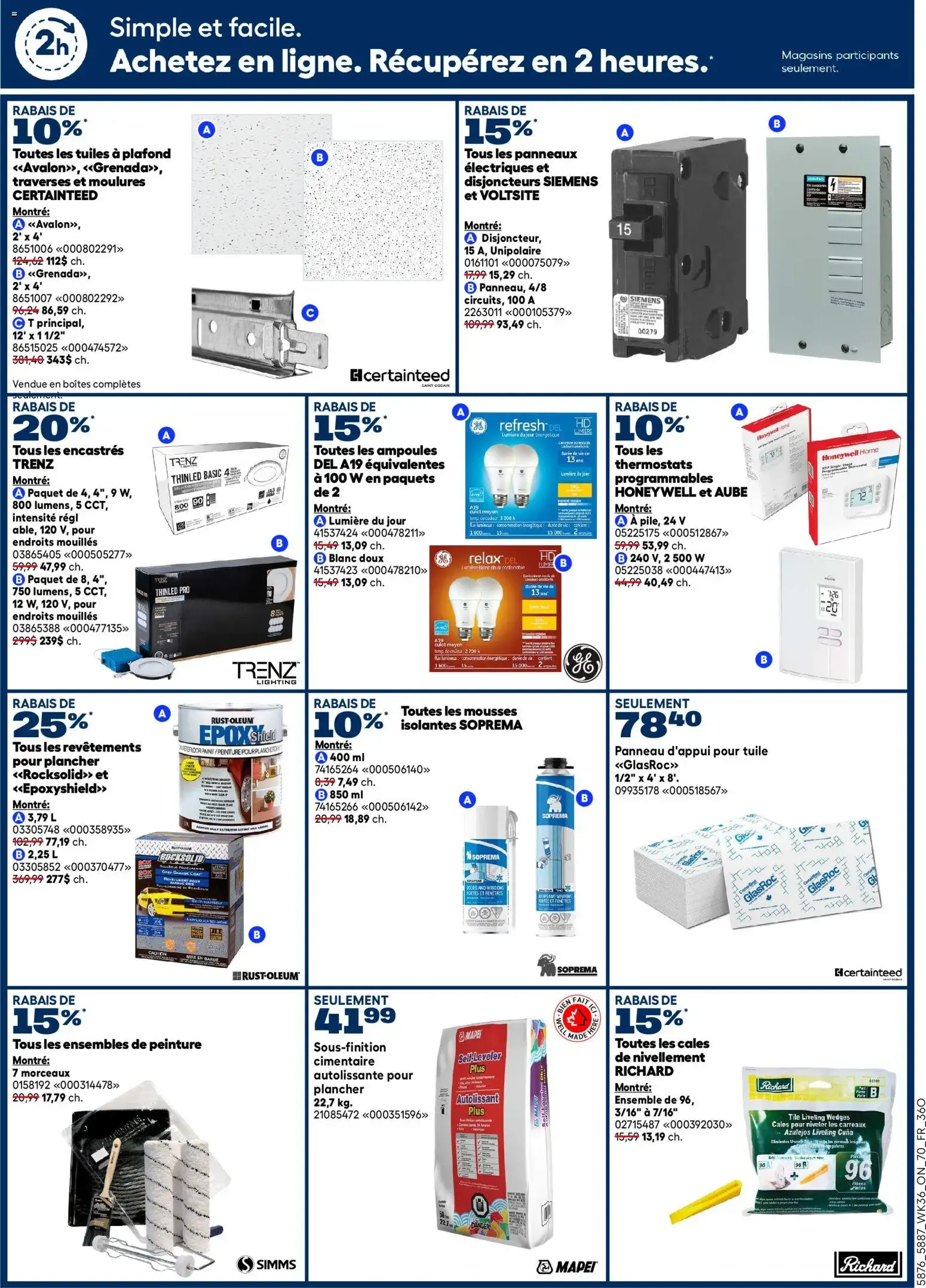 Rona circulaire from Oct 1, 2026 > weekly specials & deals from October 1 to October 14 2026 - flyer page 16