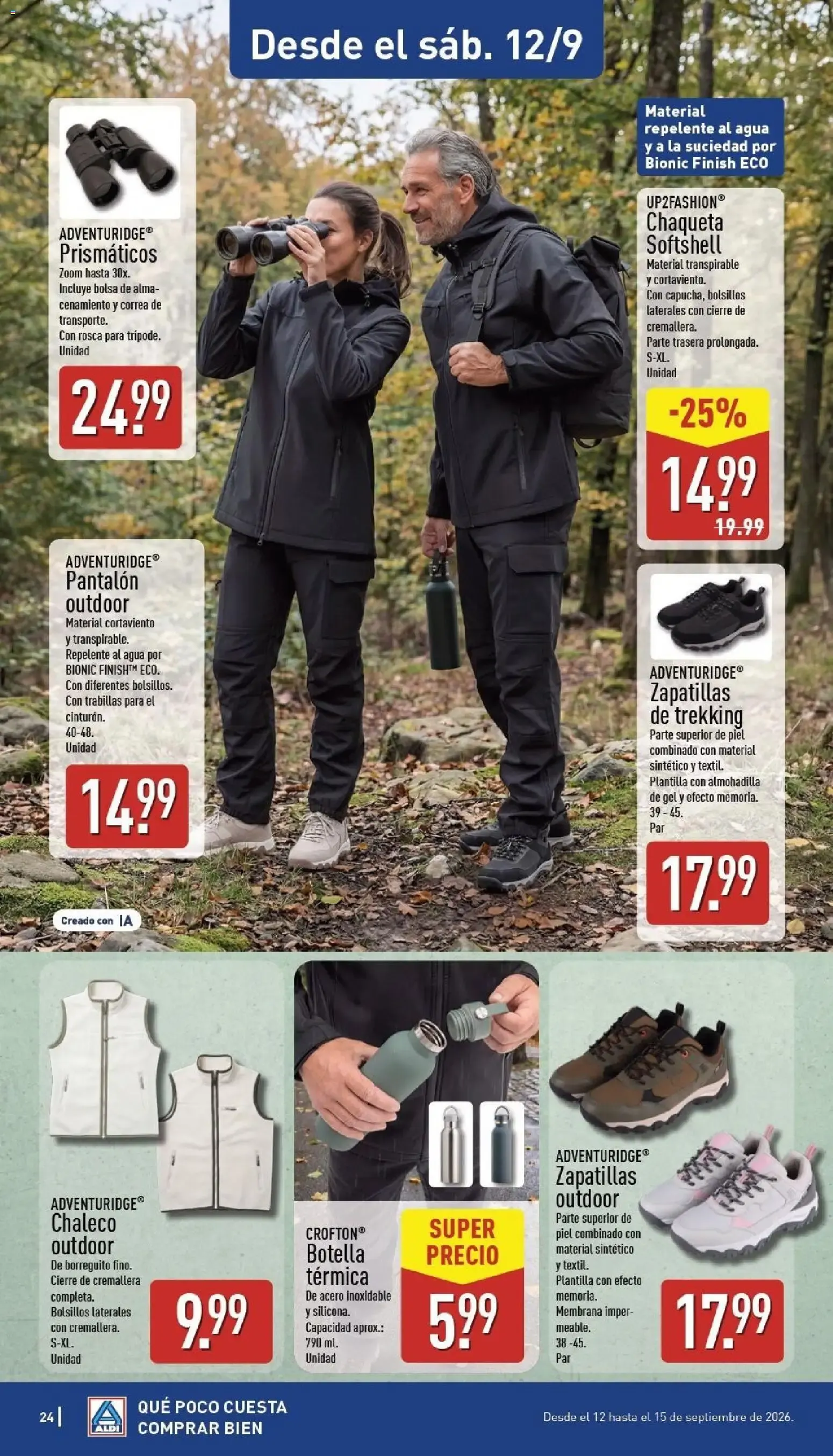 Catálogo de Aldi: Ahorra más de 2.400€ al año 7 de septiembre al 13 de septiembre 2026 - Página 24