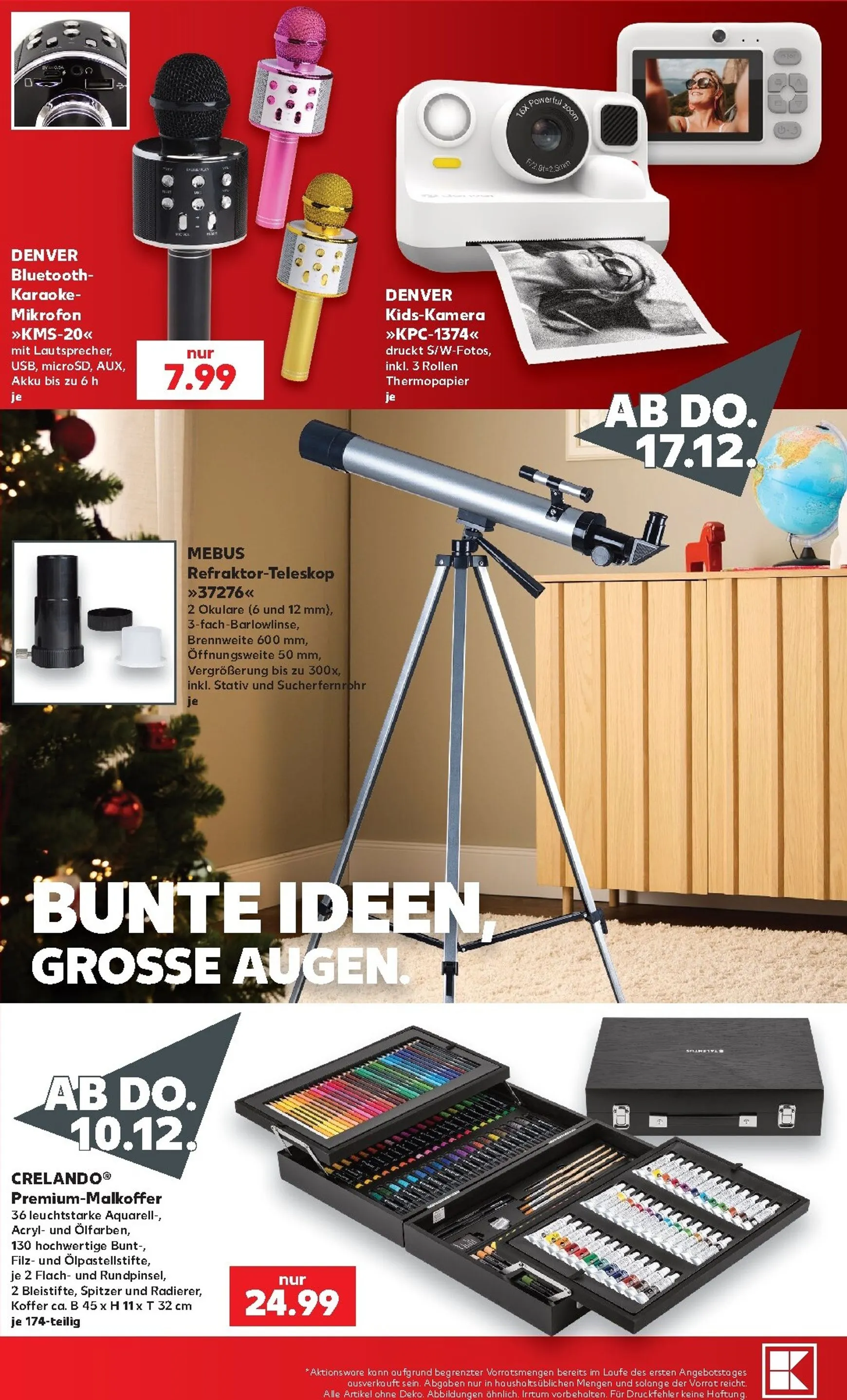 Kaufland - Entdecke tolle geschenkideen Prospekt – von Samstag 10.10.2026 bis Donnerstag 24.12.2026 von 10. Oktober bis 24. Dezember 2026 - Prospekt seite 24