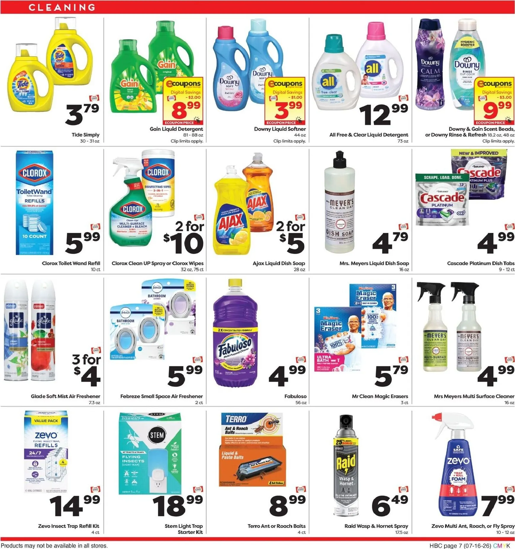 Weekly ad Current Weis Markets - Monthly Home leaflet valid from Thursday 07/16/2026 to Wednesday 08/12/2026 from July 16 to August 12 2026 - Page 7