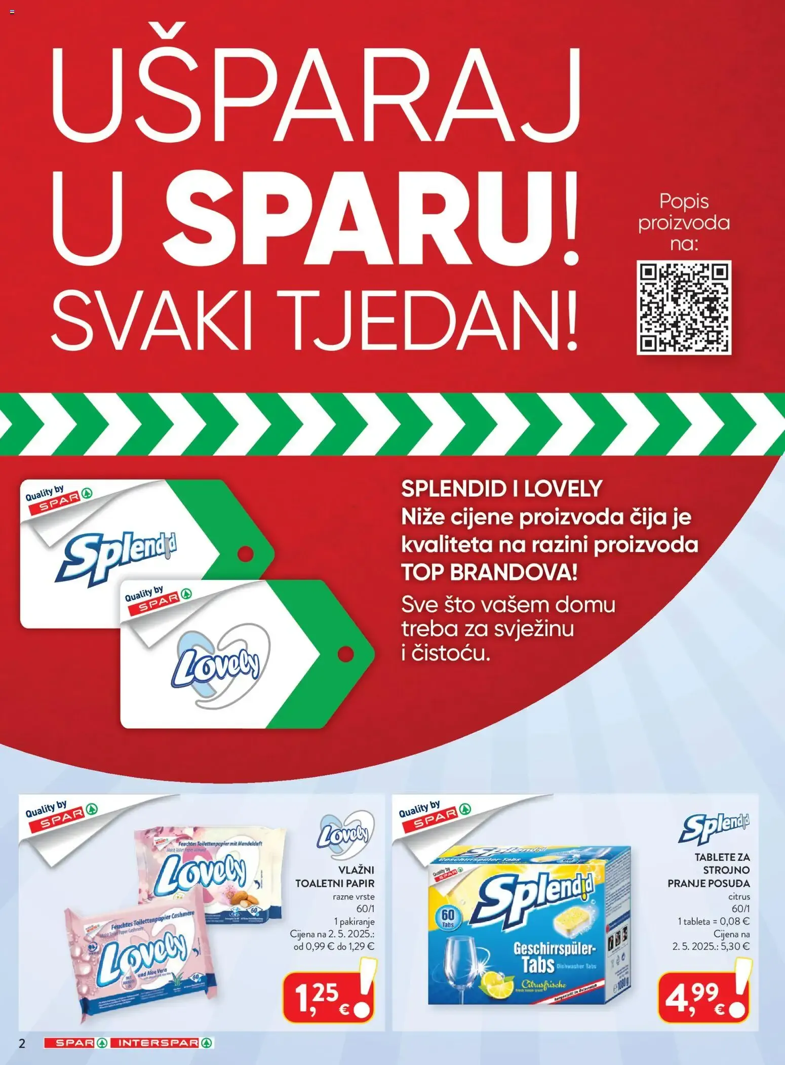 Katalog Spar Katalog novi od 30.09.2026 na listanje > letak digitalni od 30. rujna do 6. listopada 2026. - Pregled Stranica 2