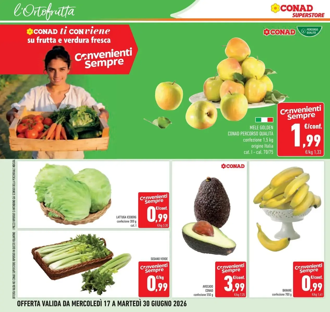 Sconti fino al 40% - Conad Superstore da 17 giugno a 30 giugno di 2026 - Pagina del volantino 18