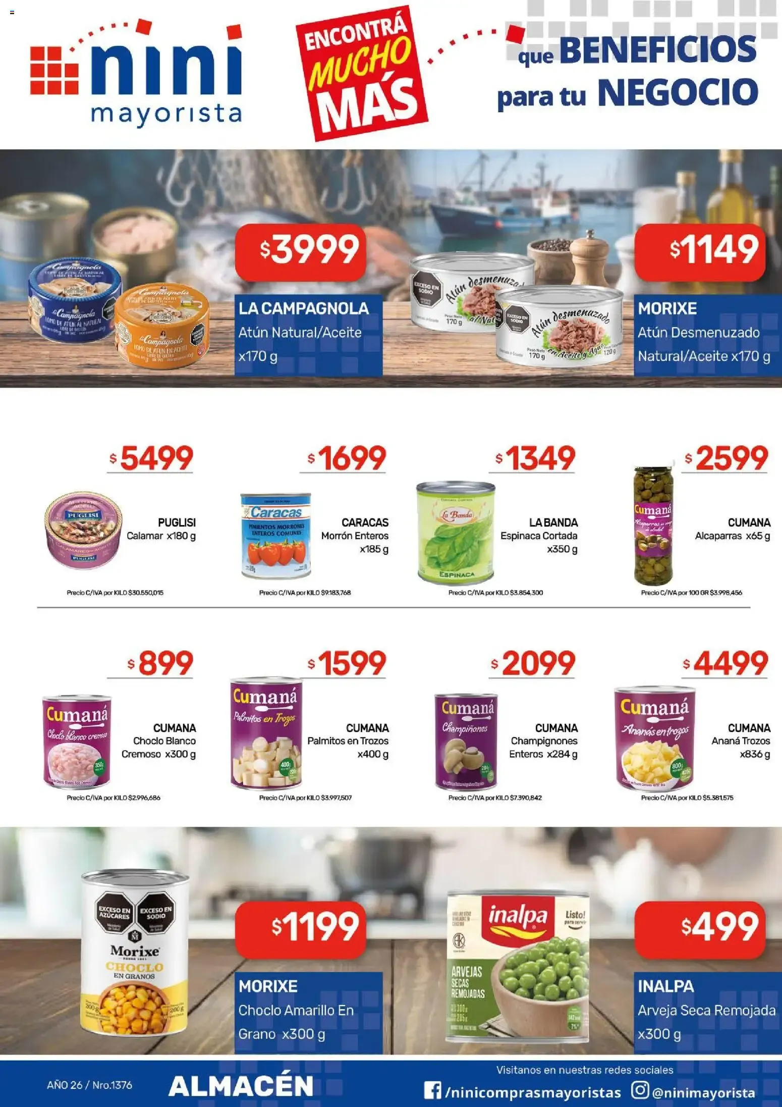 Ofertas de NINI Mayorista catálogo del 07/09/2026 - 13/09/2026 7 de septiembre al 13 de septiembre 2026 - Página 29 del catálogo