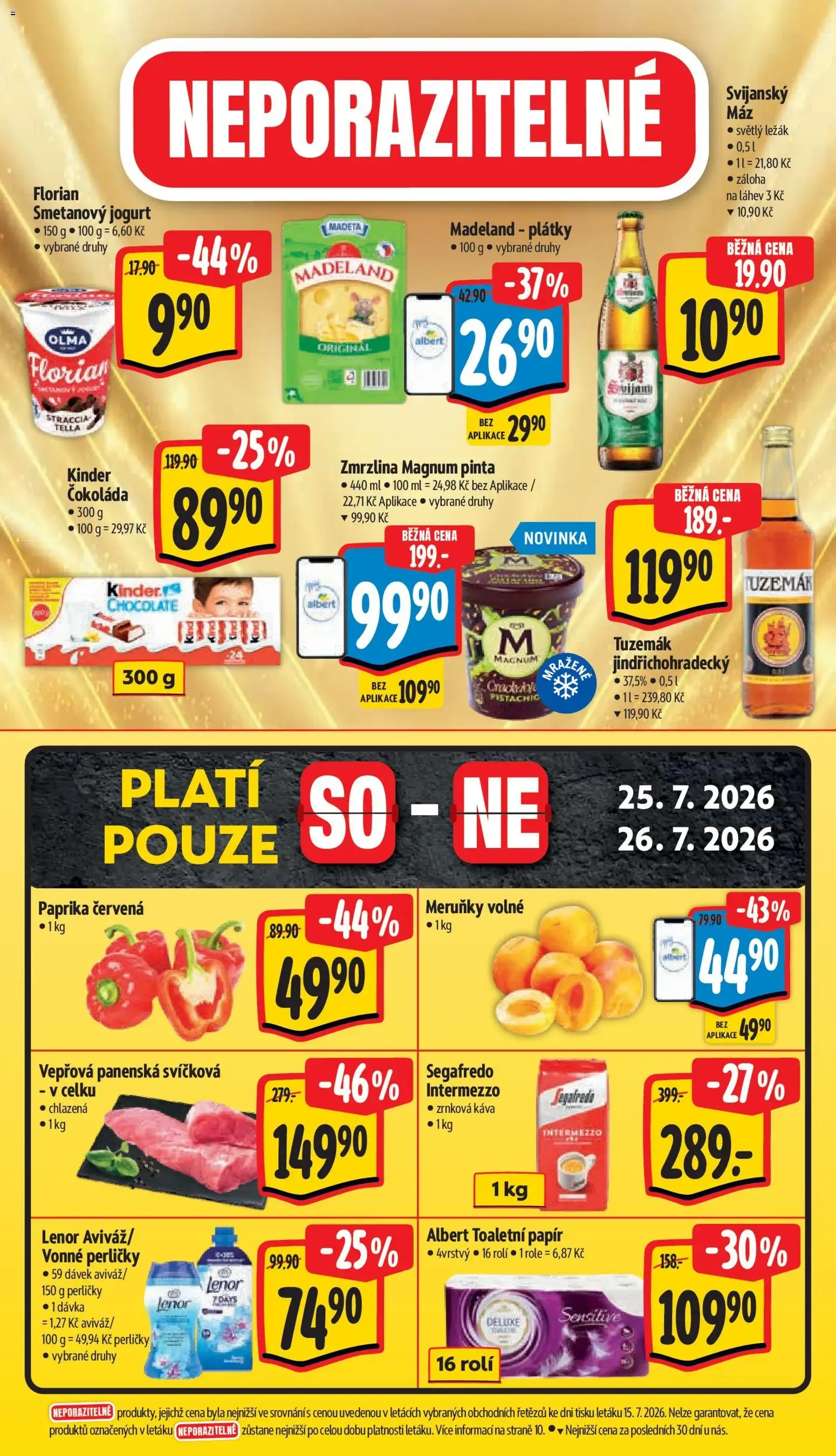 Albert leták - Hypermarket od 22.07.2026 - Akční leták - 22. července 28. července 2026 - Page 8