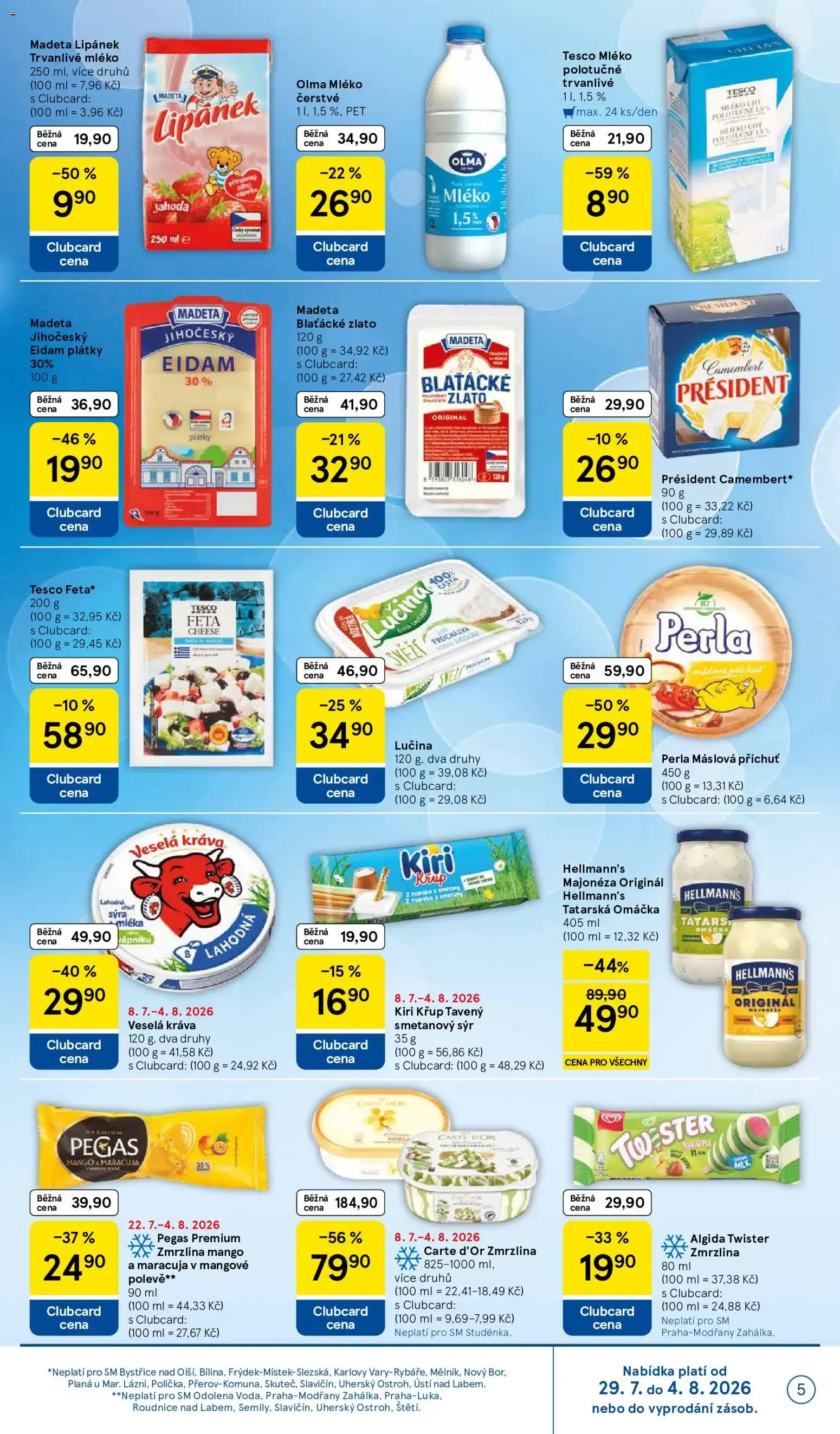Tesco leták na tento + příští týden 29.07.2026 - 29. července 4. srpna 2026 - Page 5
