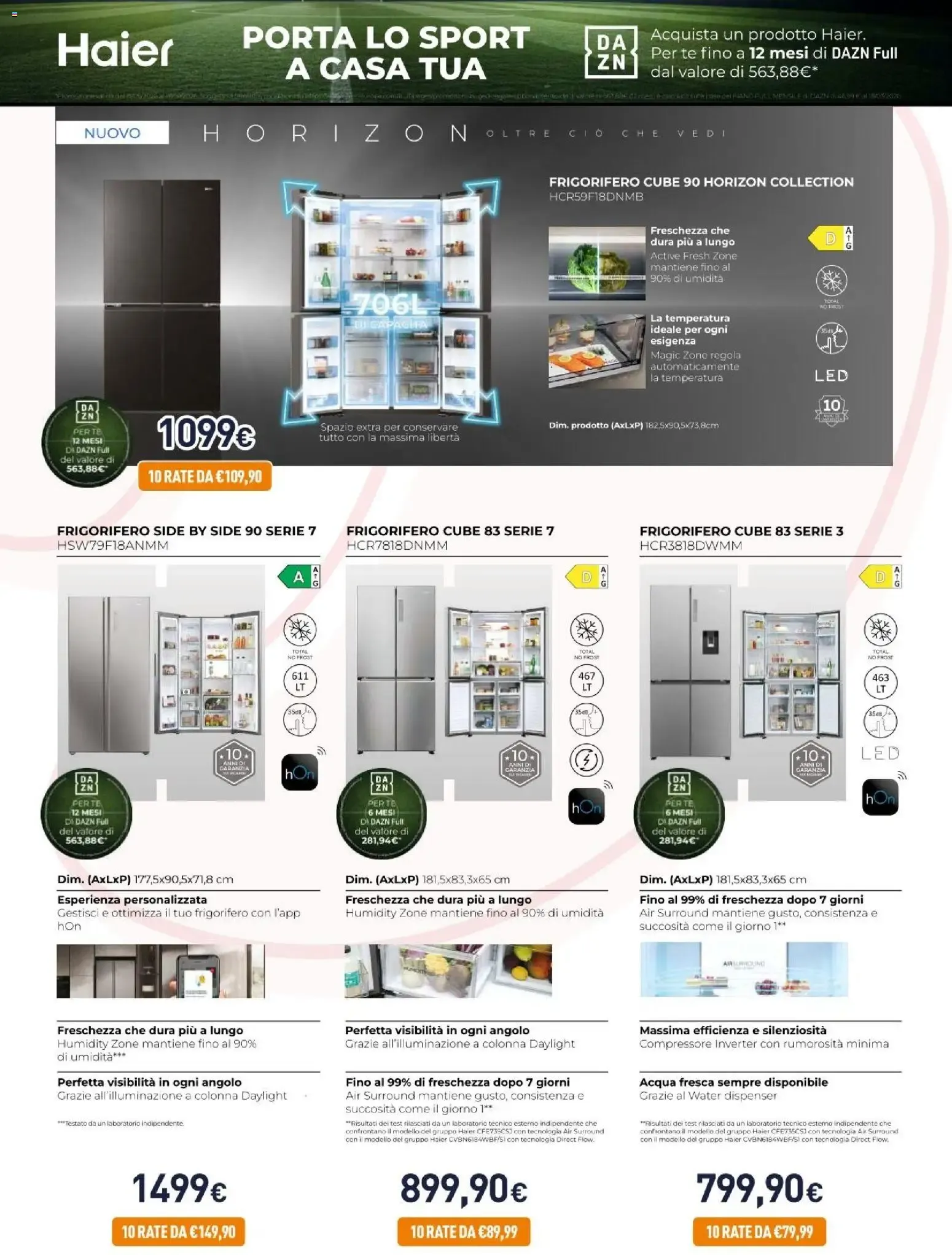 Nuovo Unieuro volantino Haier dal 21/08/2026 > offerte anteprima 🛍️ da 21 agosto a 6 settembre di 2026 - Pagina del volantino 8