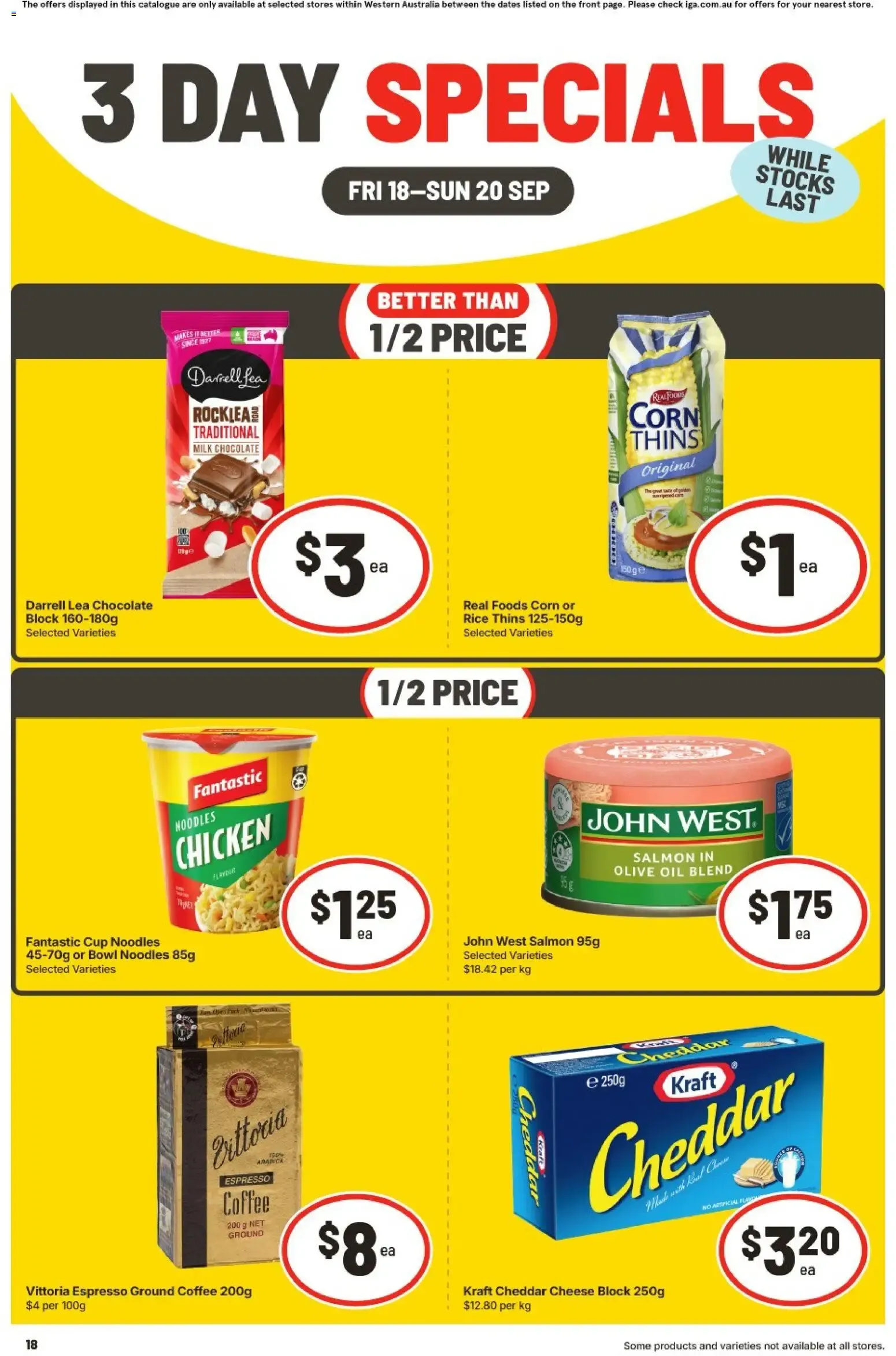 3 DAY SPECIALS - Catalogue valid from 18 September to 20 September 2026 - page 3