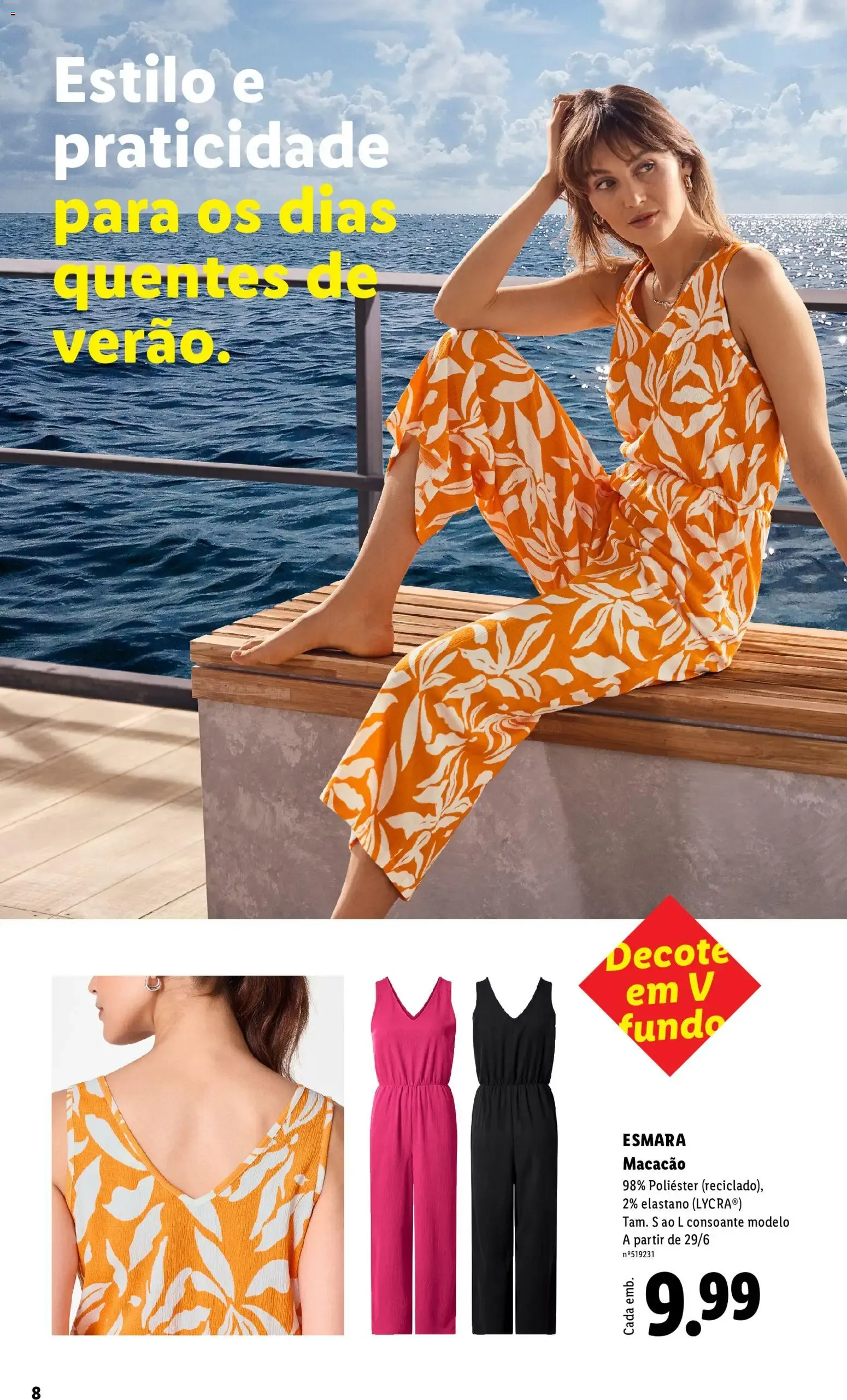 Folheto Lidl Esmara Verão 2026 de 12 de junho até 23 de agosto 2026 - Pagina 8