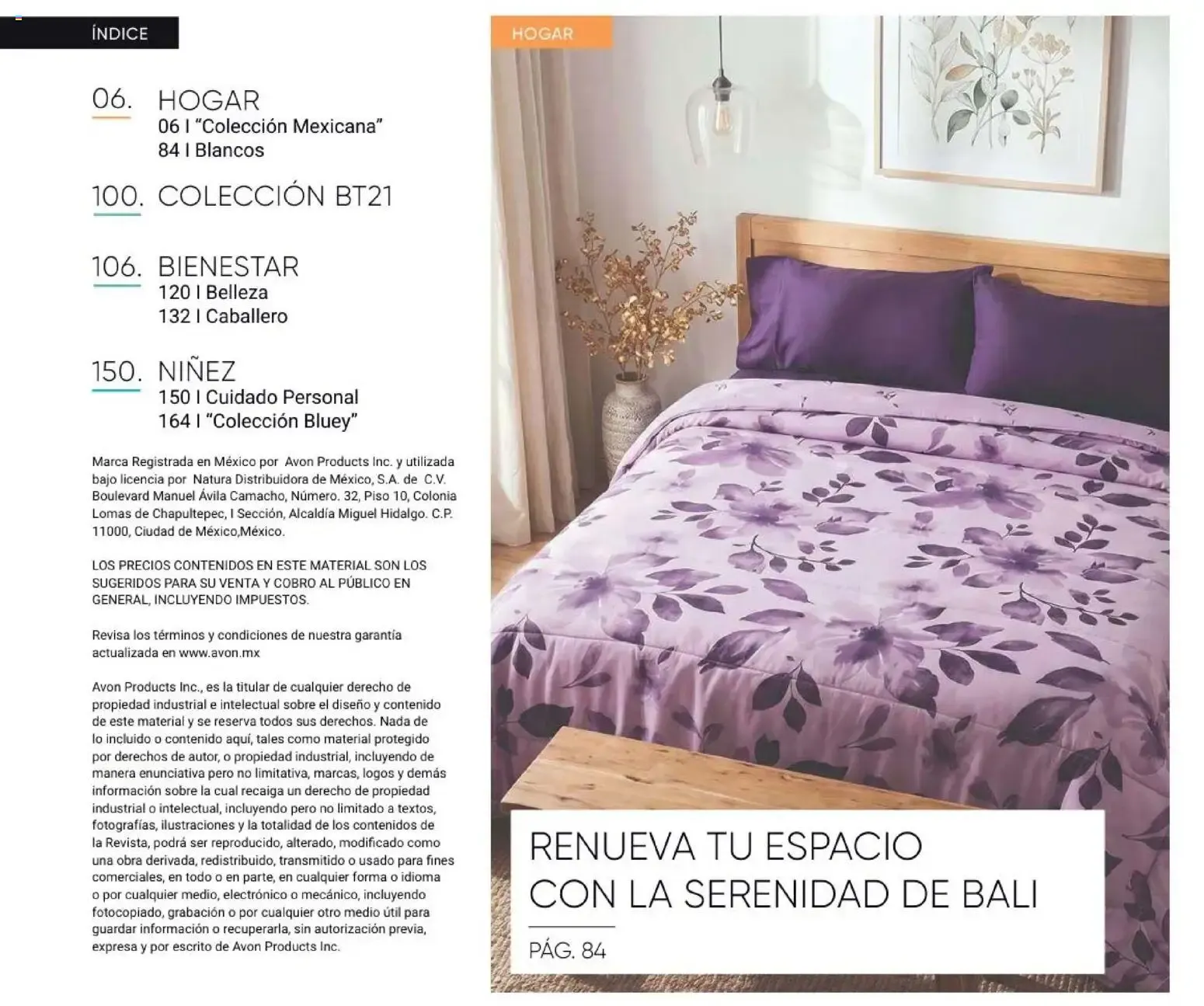Catálogo de AVON CATÁLOGO PDF - AVON Casa & Estilo 13 2026 21 de agosto al 30 de septiembre 2026 - Pagina 2