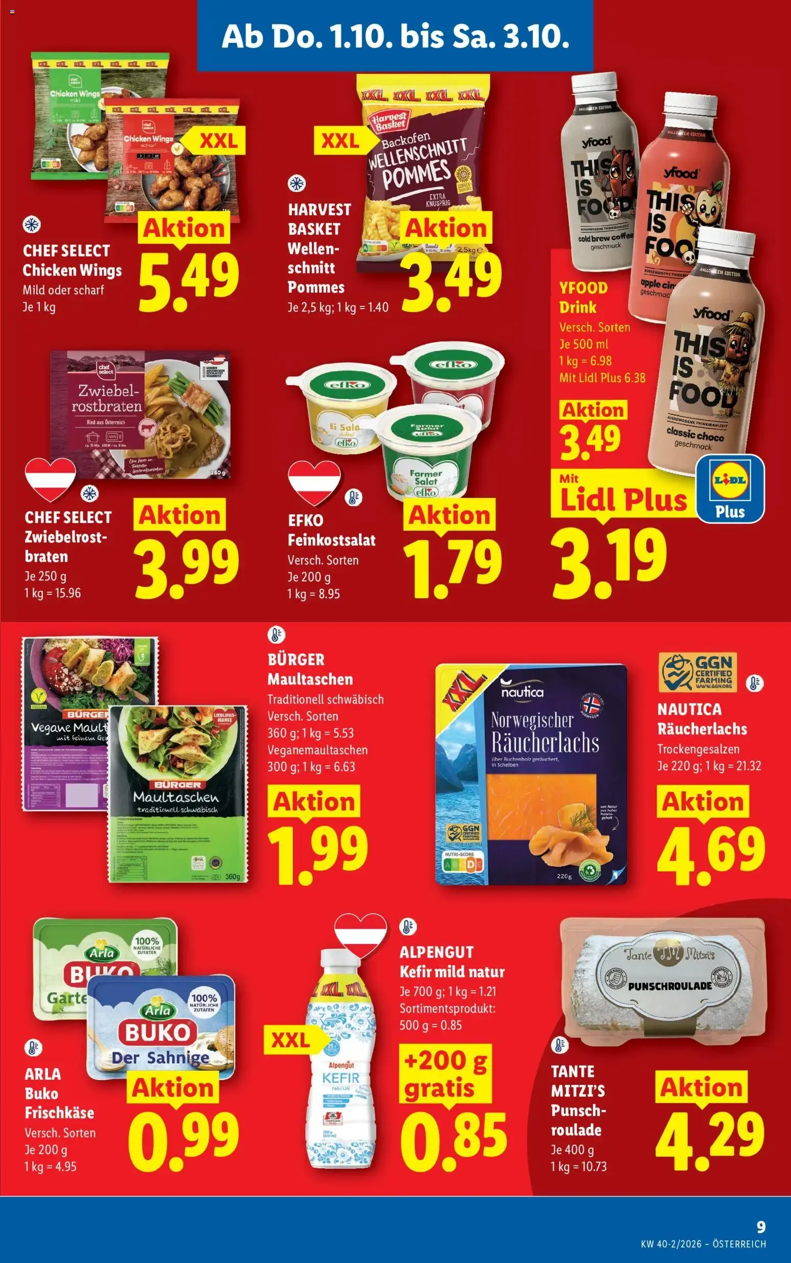 Lidl - Flugblatt ab 01.10.2026 - Angebote ab donnerstag von 1. Oktober bis 3. Oktober 2026 - Flugblätt seite  11