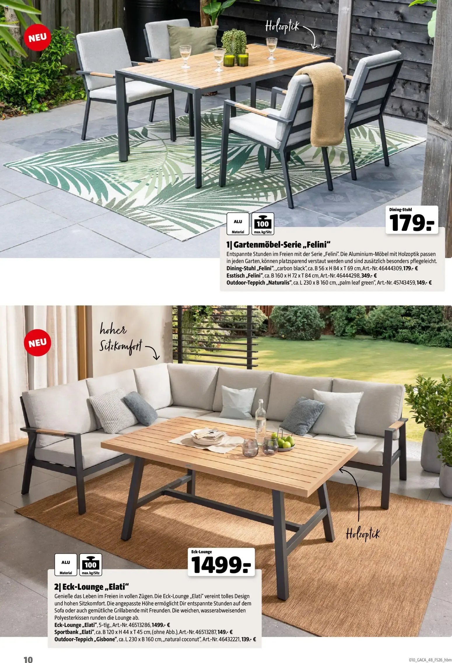 Hagebaumarkt Gartenmöbel & Camping von 2. März bis 31. Dezember 2026 - Prospekt seite 10