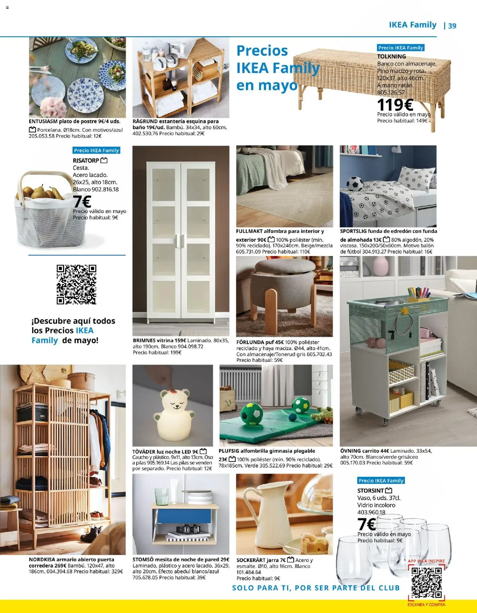 Catálogo de IKEA Family: La revista para fans incondicionales de IKEA 1 de abril al 30 de junio 2026 - Página 39