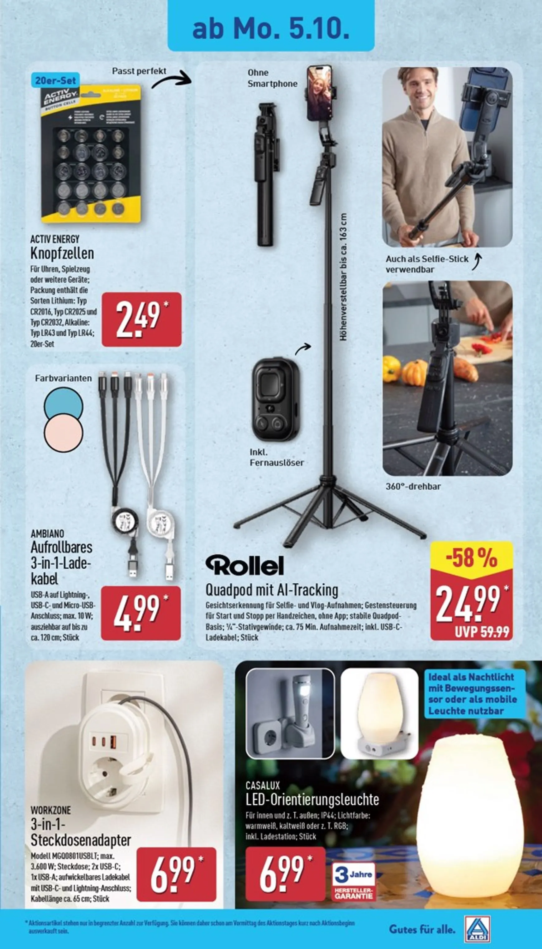 ALDI AUSBLICK - Exklusive Vorschau für unsere Angebote in 14 Tagen von 5. Oktober bis 10. Oktober 2026 - Prospekt seite 5