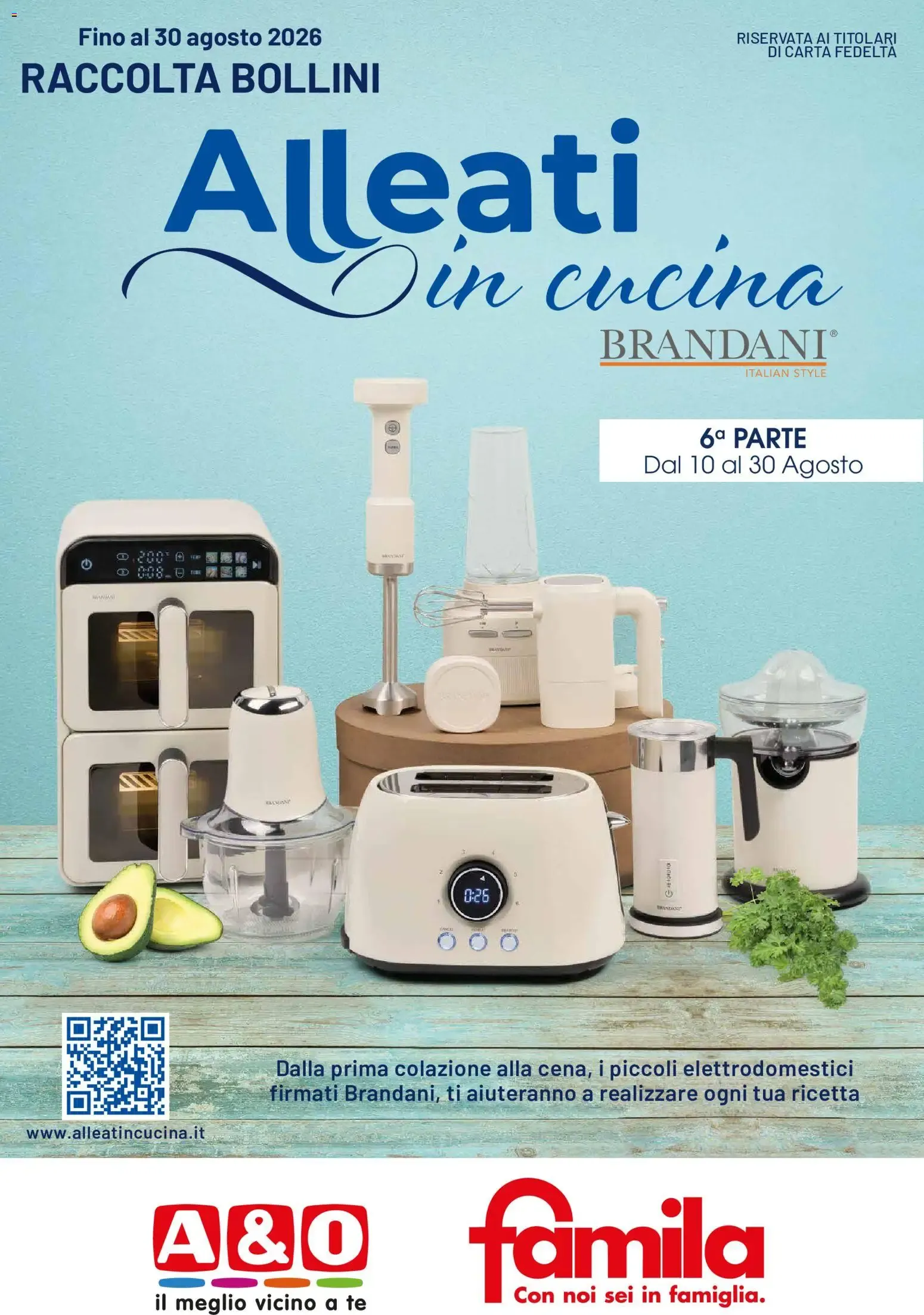 Nuovo Famila volantino Grandi Marche Alleati in cucina dal 10/08/2026 > offerte anteprima 🛍️ da 10 agosto a 30 agosto di 2026 - Pagina del volantino 1