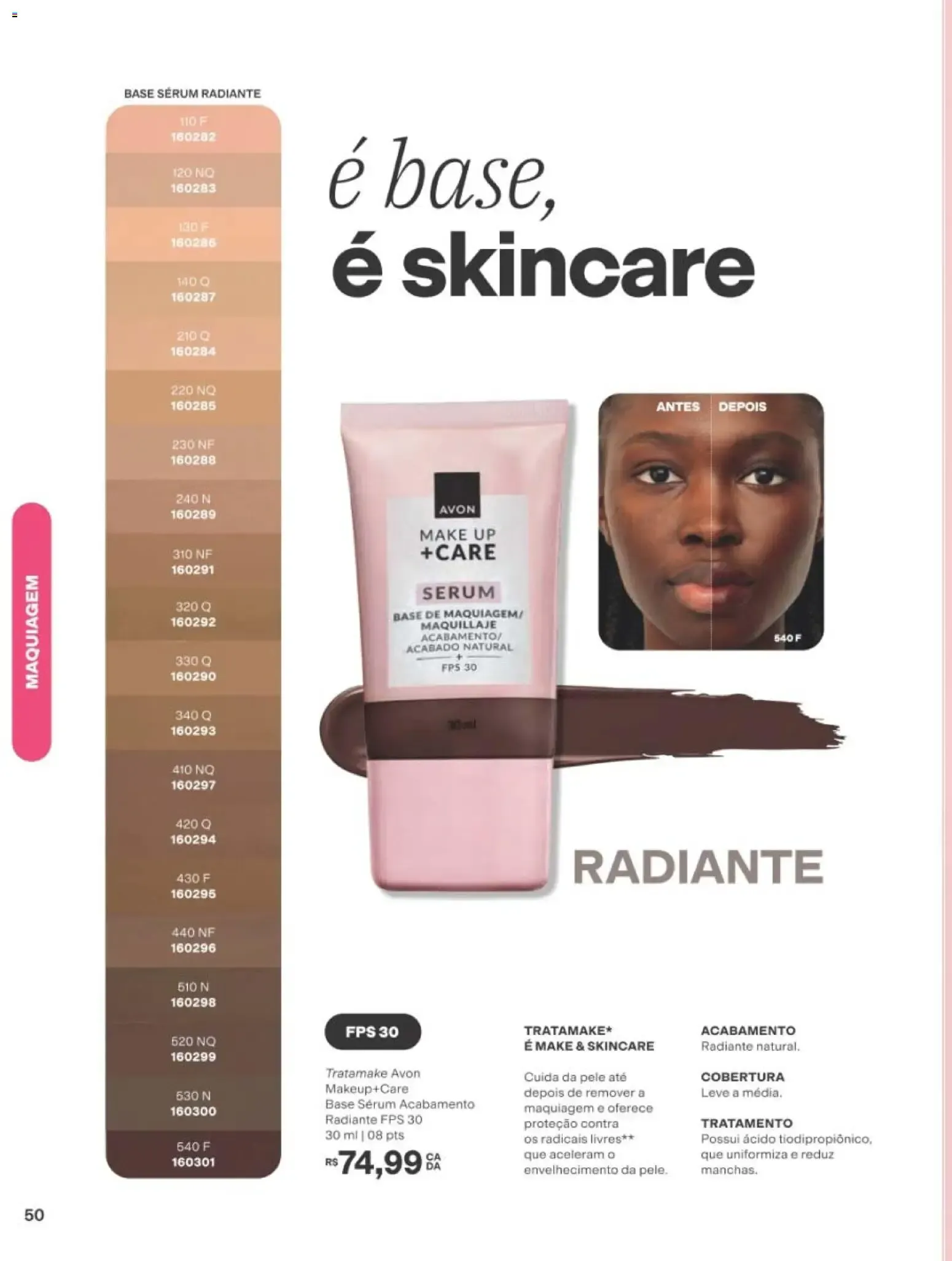 Encarte de Revista Avon folheto - Campanha 14 de 01/09/2026 | Promoção Online 1 de setembro até 20 de setembro 2026 - Pagina 50